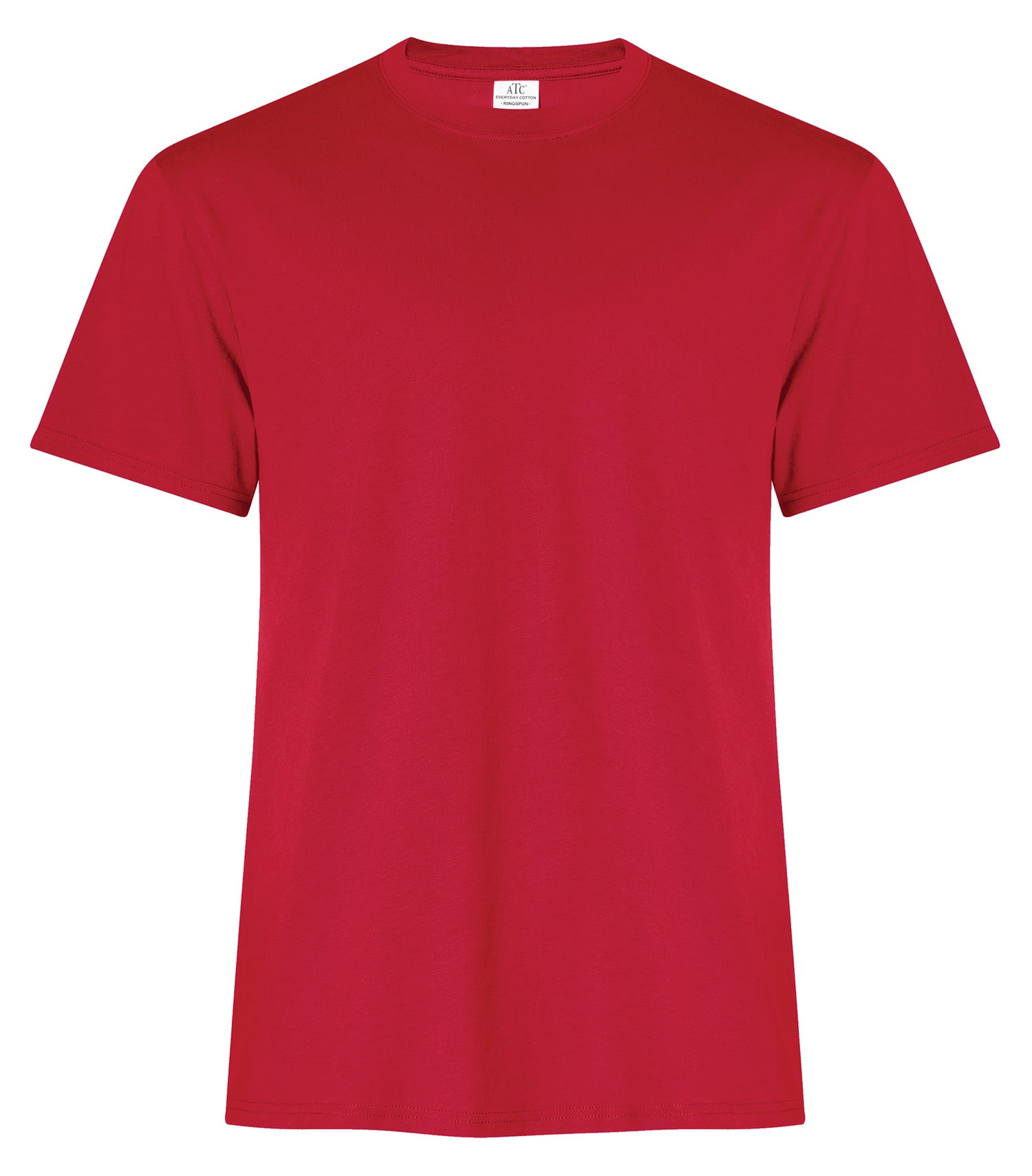 ATC EVERYDAY RING SPUN COTTON TEE (ATC2000) - Red