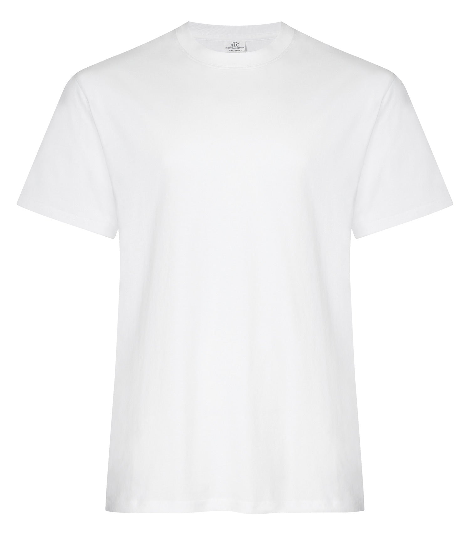 ATC EVERYDAY RING SPUN COTTON TEE (ATC2000) - White