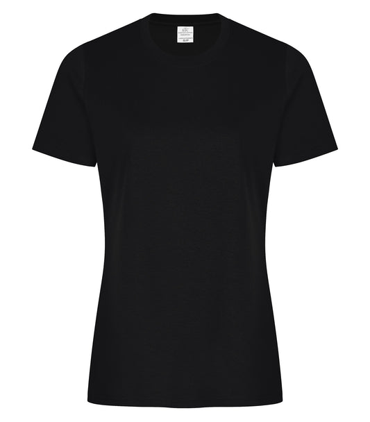 ATC™ EVERYDAY RING SPUN COTTON LADIES' TEE - Black