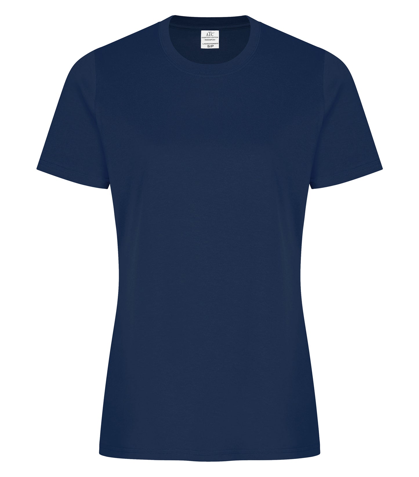 ATC EVERYDAY RING SPUN COTTON LADIES' TEE (ATC2000L) - Navy