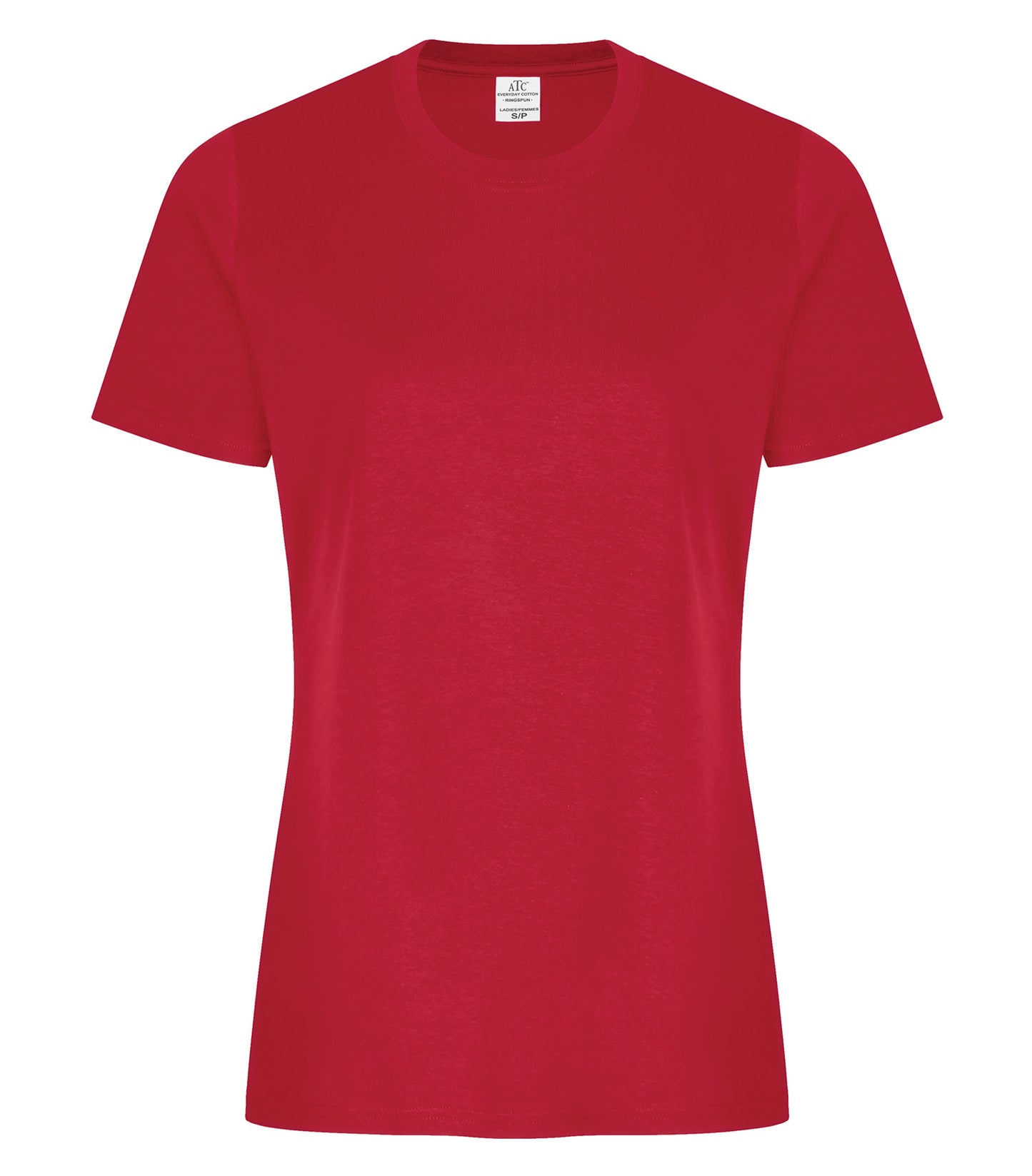 ATC EVERYDAY RING SPUN COTTON LADIES' TEE (ATC2000L) - Red