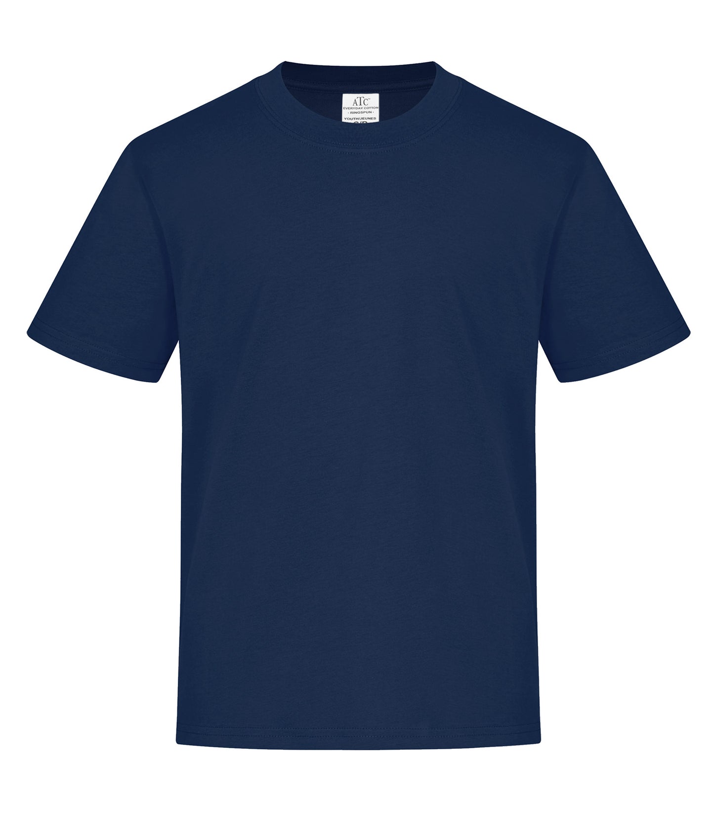 ATC EVERYDAY RING SPUN COTTON YOUTH TEE (ATC2000Y) - Navy