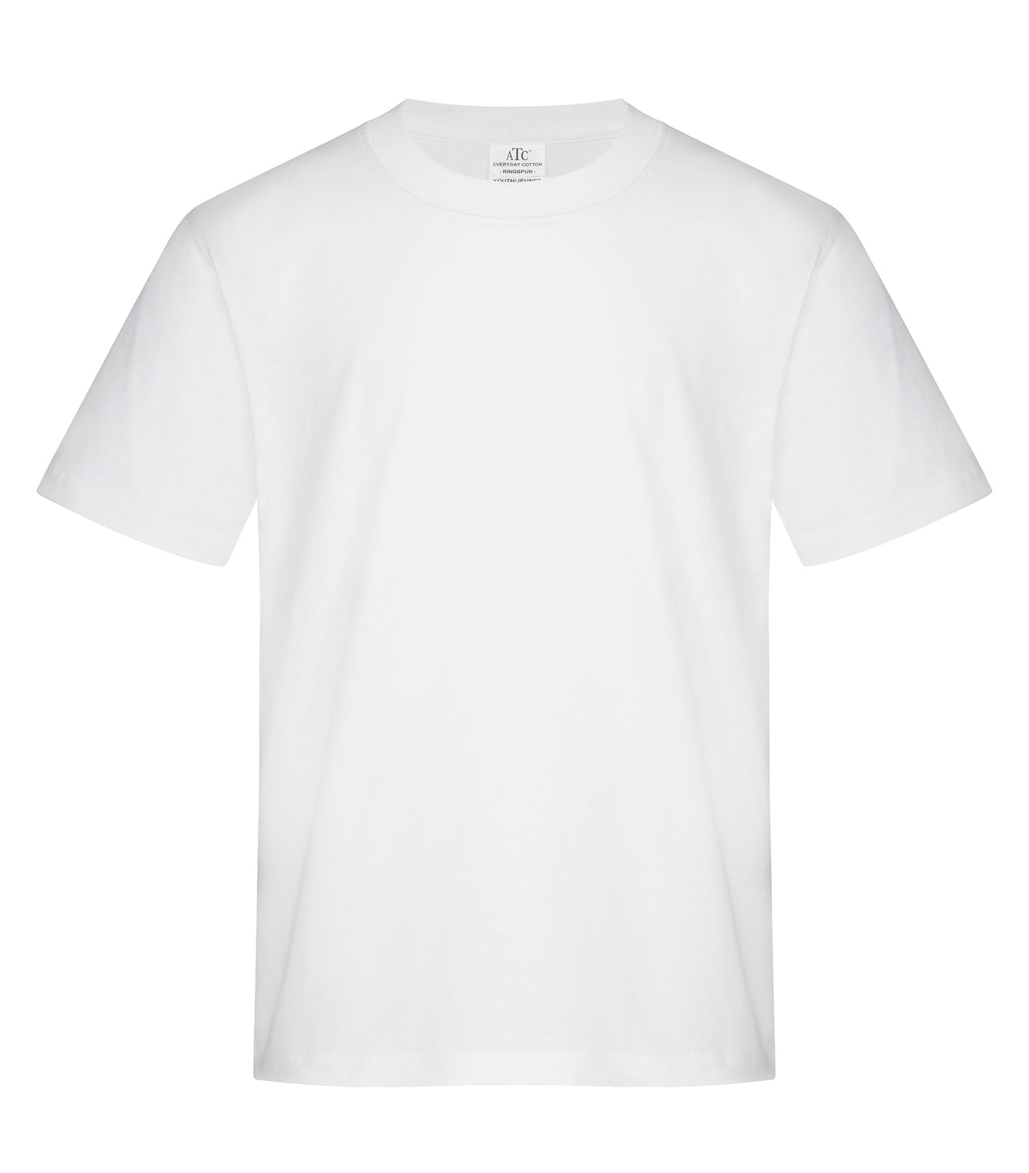 ATC EVERYDAY RING SPUN COTTON YOUTH TEE (ATC2000Y) - White