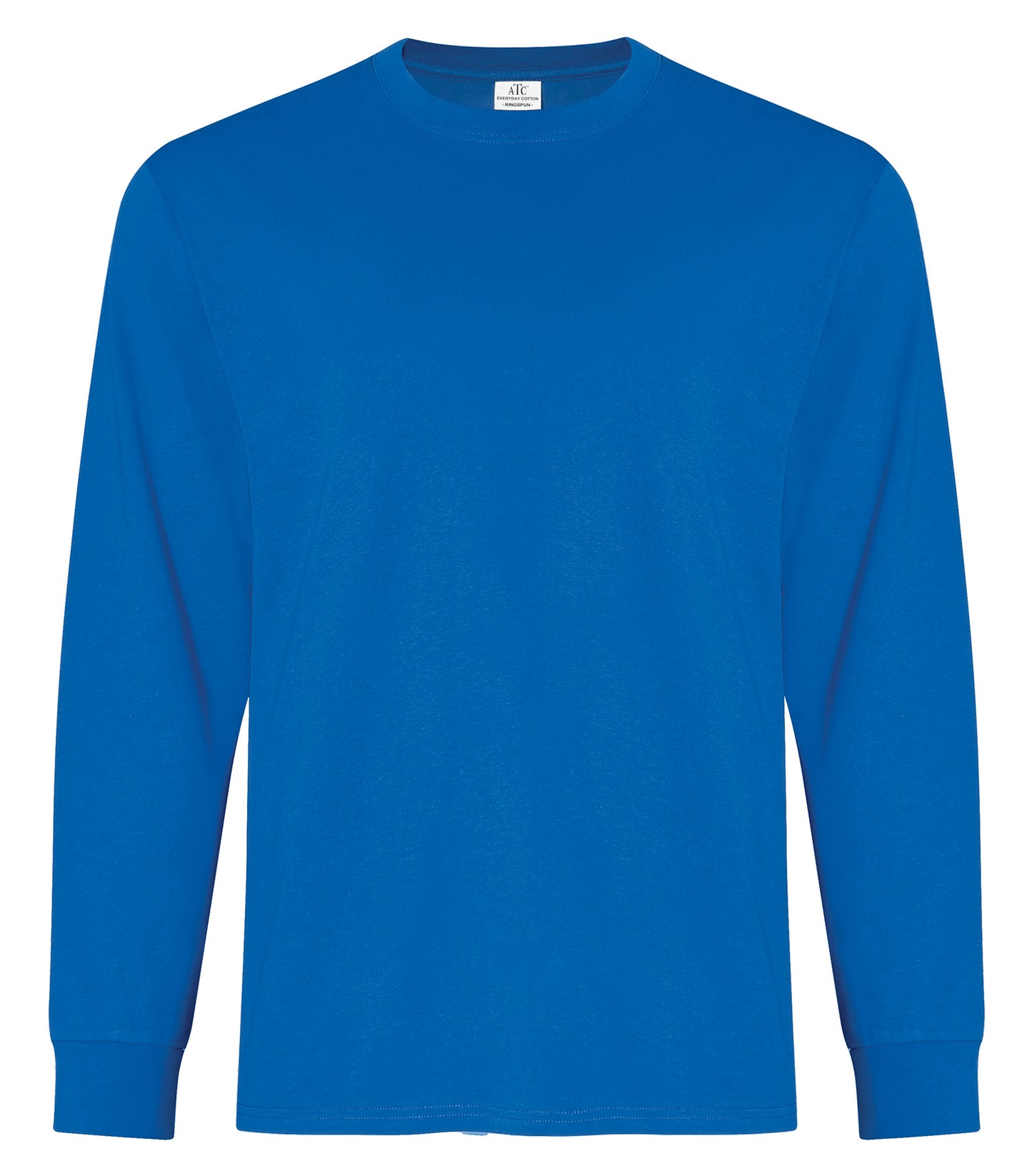 ATC EVERYDAY RING SPUN COTTON LONG SLEEVE TEE (ATC2015) - Royal