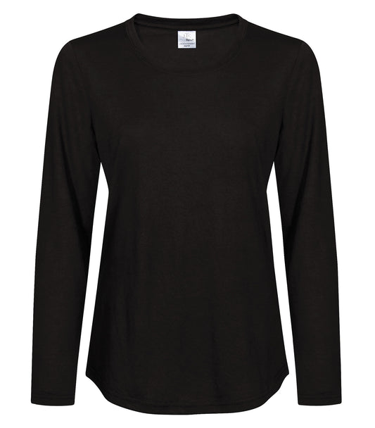 ATC™ PRO SPUN® LONG SLEEVE LADIES’ TEE - Black