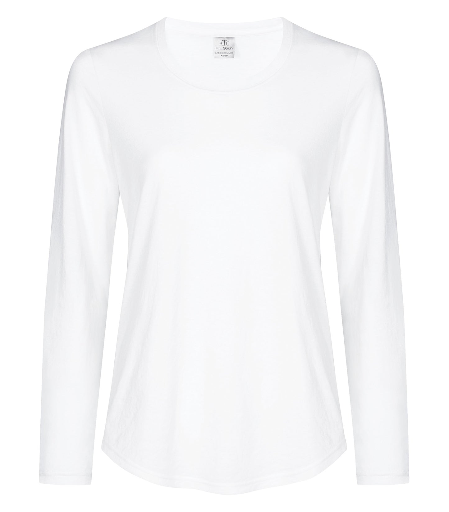 ATC LONG SLEEVE LADIES' TEE (ATC3615L) - White