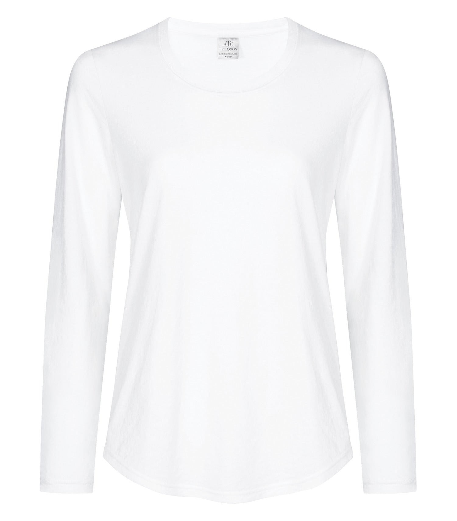 ATC LONG SLEEVE LADIES' TEE (ATC3615L) - White