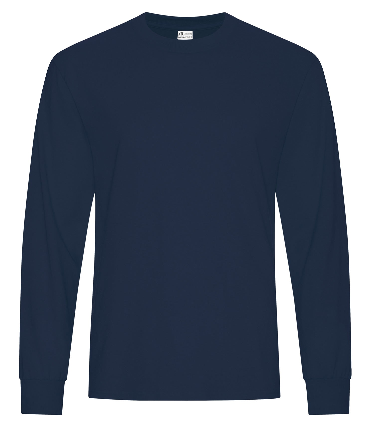 ATC EVERYDAY COTTON BLEND LONG SLEEVE TEE (ATC5015) - Navy