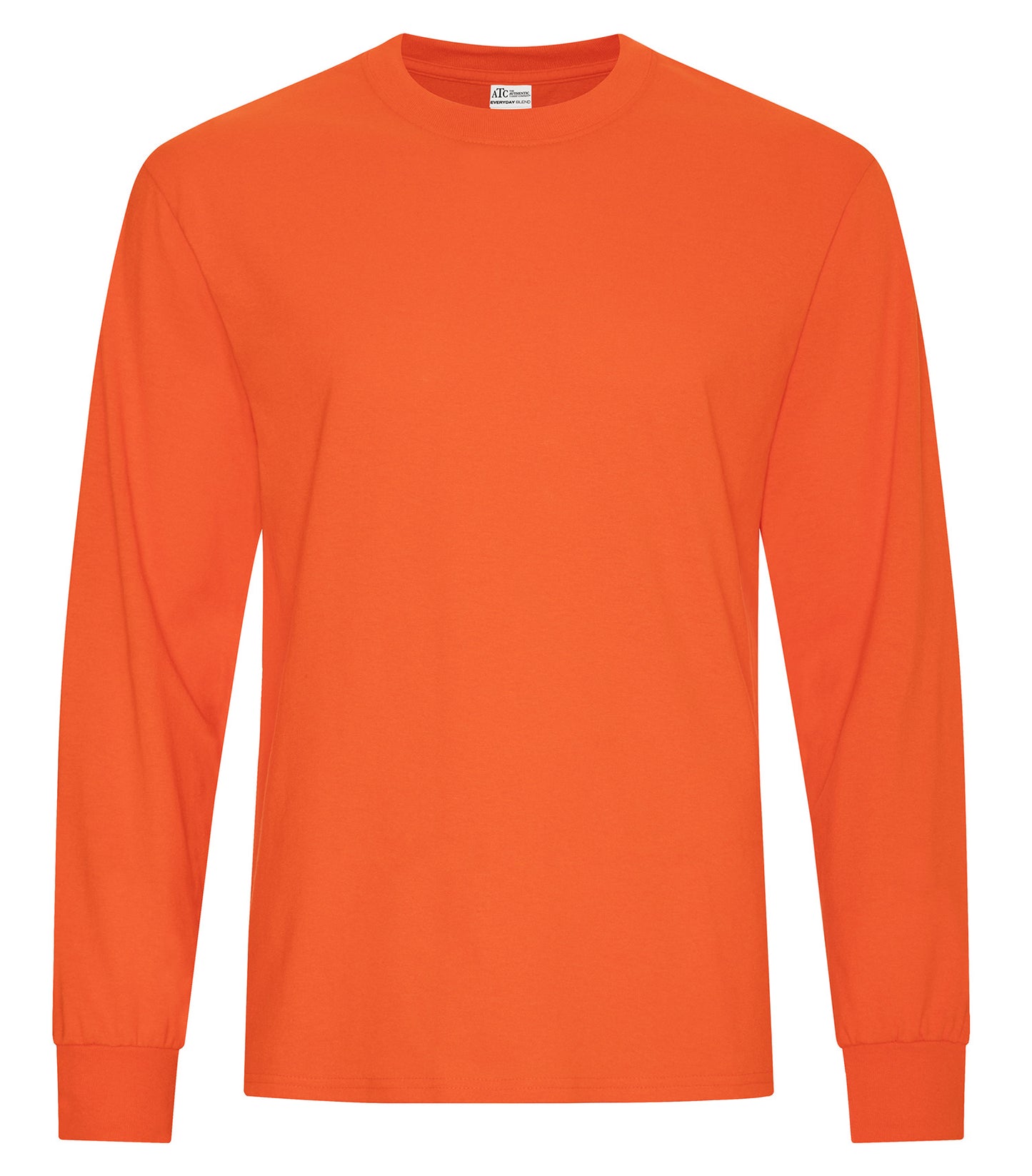 ATC EVERYDAY COTTON BLEND LONG SLEEVE TEE (ATC5015) - Orange