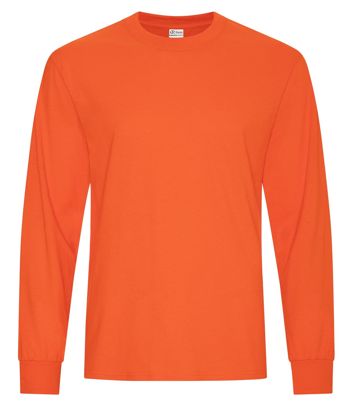 ATC EVERYDAY COTTON BLEND LONG SLEEVE TEE (ATC5015) - Orange