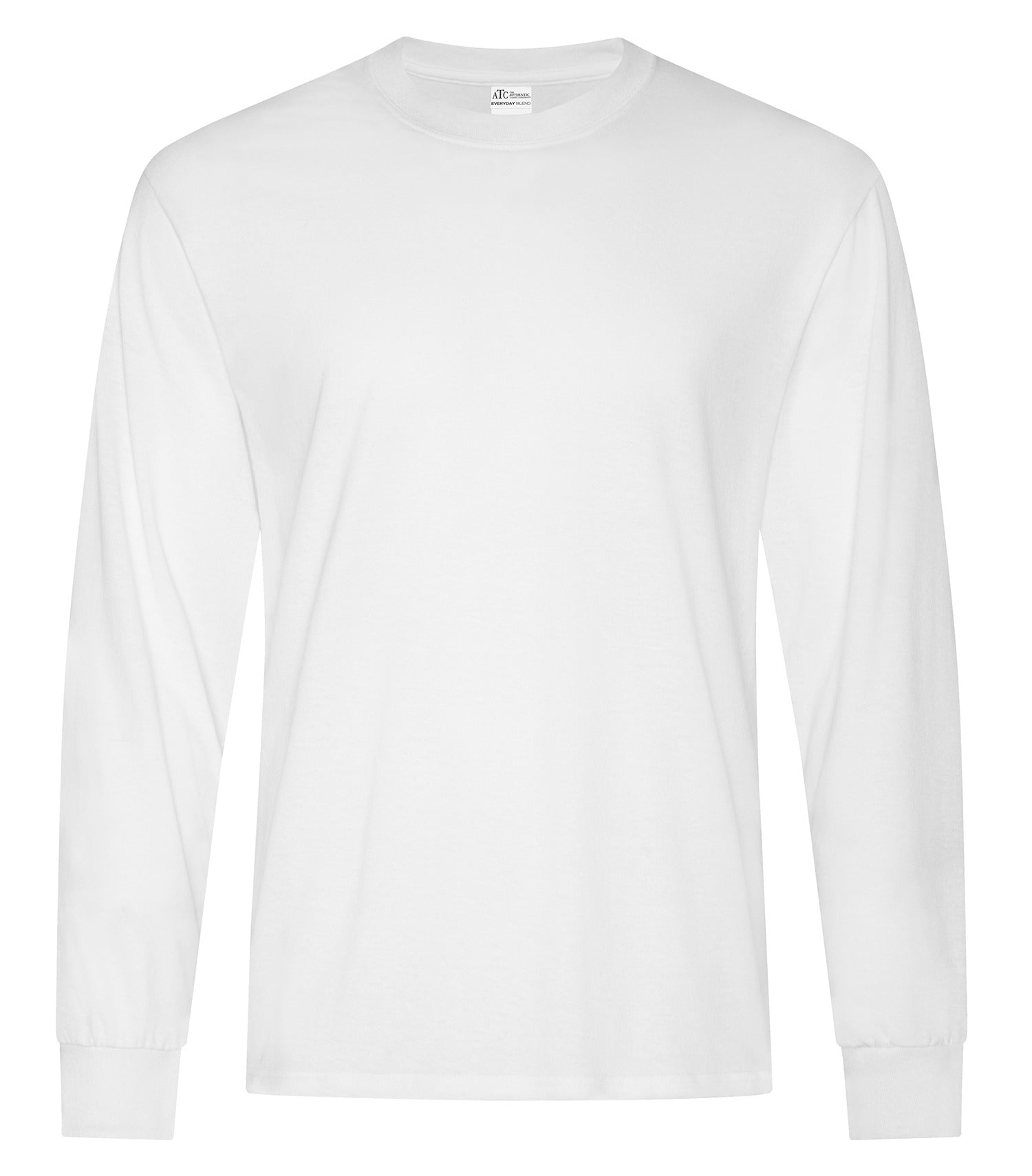 ATC EVERYDAY COTTON BLEND LONG SLEEVE TEE (ATC5015) - White