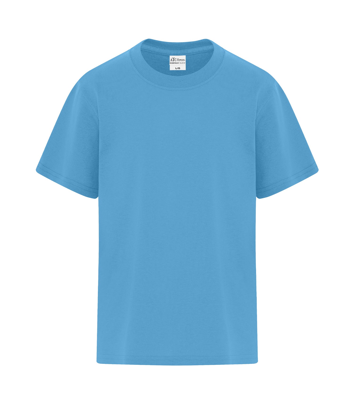 ATC EVERYDAY COTTON BLEND YOUTH TEE (ATC5050Y) - Aquatic Blue