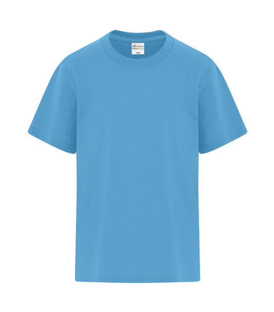 ATC™ EVERYDAY COTTON BLEND YOUTH TEE - Aquatic Blue