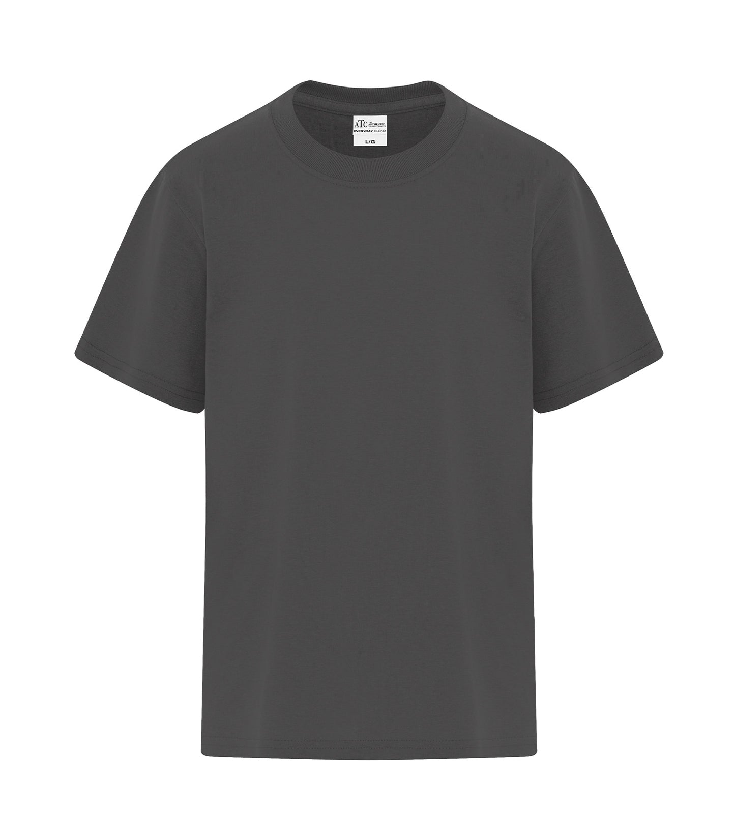 ATC EVERYDAY COTTON BLEND YOUTH TEE (ATC5050Y) - Charcoal