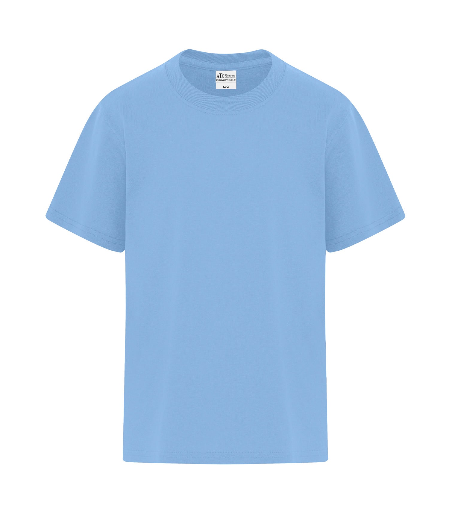 ATC EVERYDAY COTTON BLEND YOUTH TEE (ATC5050Y) - Light Blue