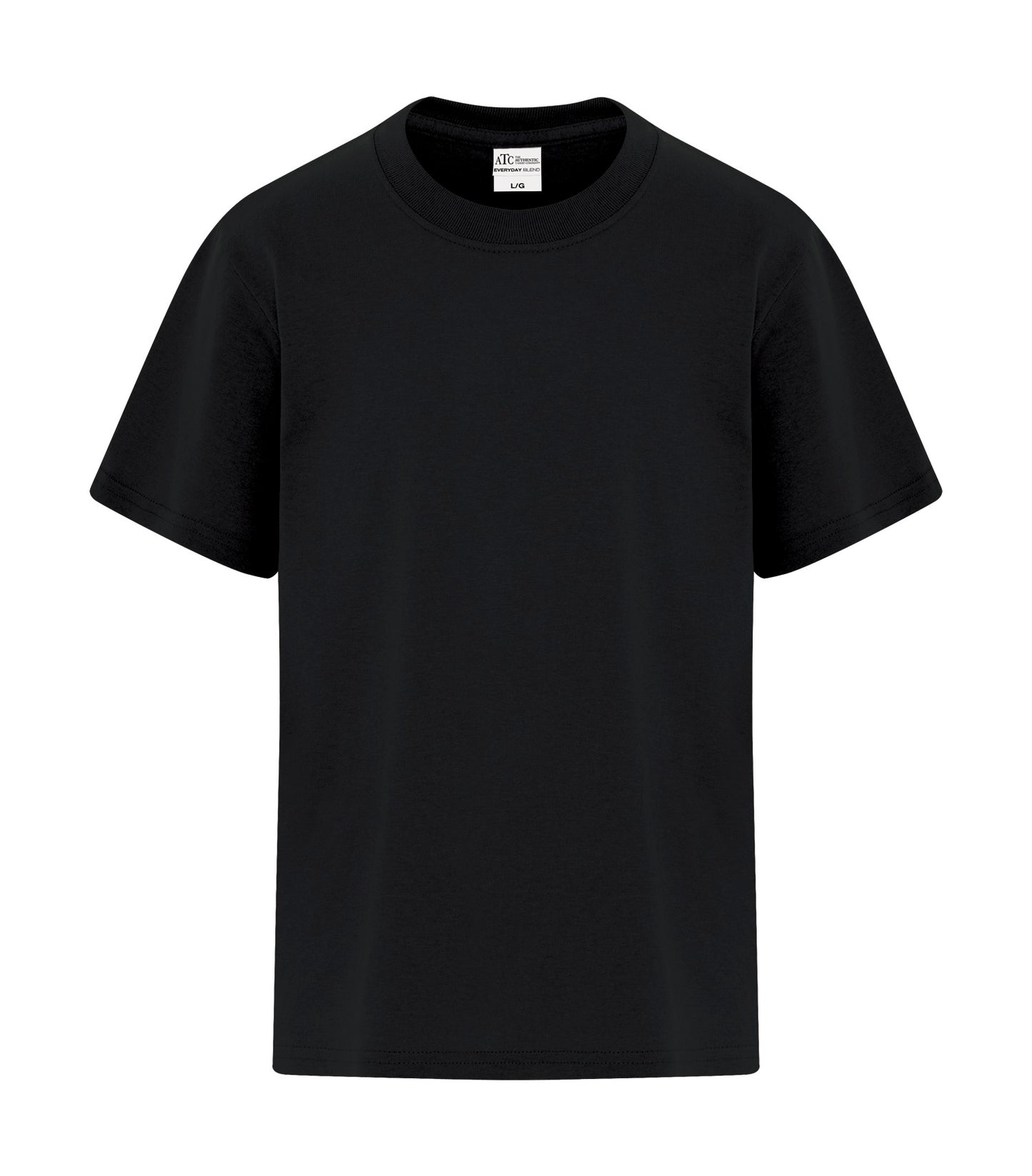 ATC EVERYDAY COTTON BLEND YOUTH TEE (ATC5050Y) - Black