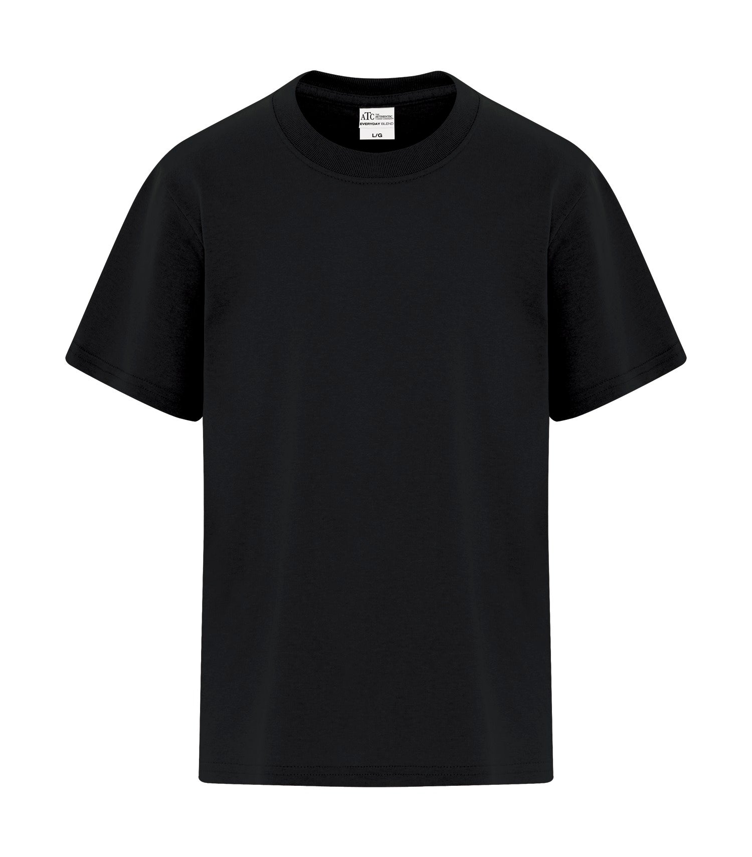 ATC EVERYDAY COTTON BLEND YOUTH TEE (ATC5050Y) - Black