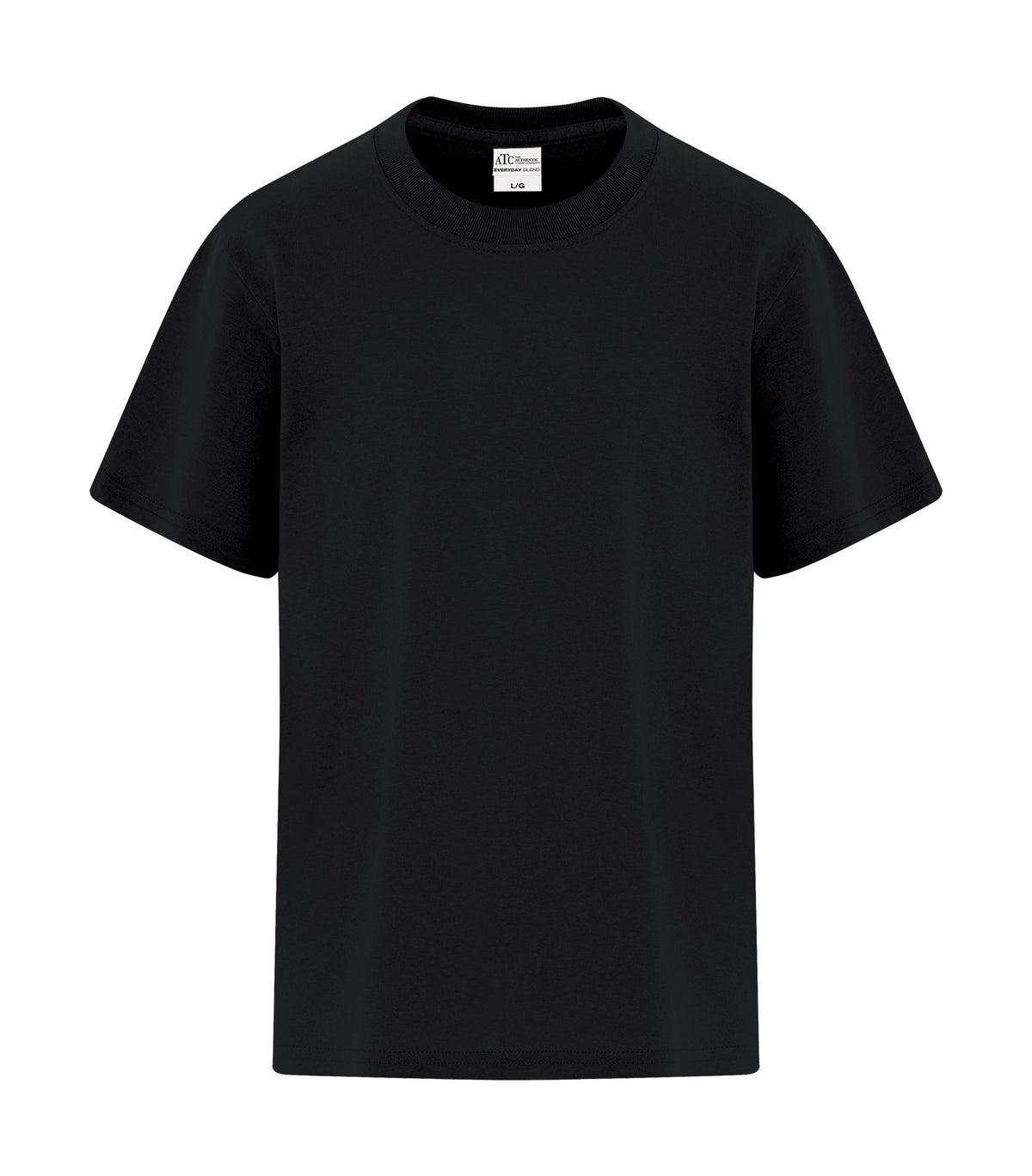 ATC Everyday Cotton Blend Youth T-Shirt - Dark Heather Grey