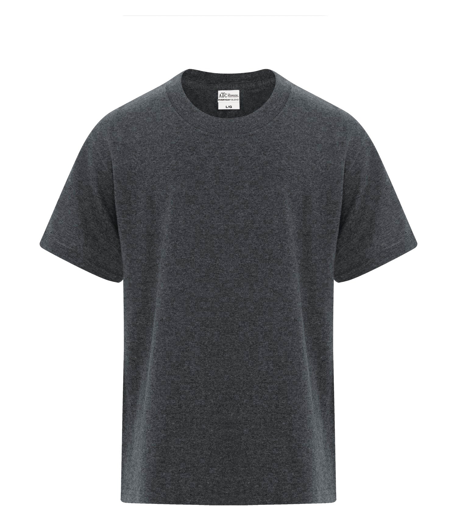 ATC EVERYDAY COTTON BLEND YOUTH TEE (ATC5050Y) - Darkheathergrey
