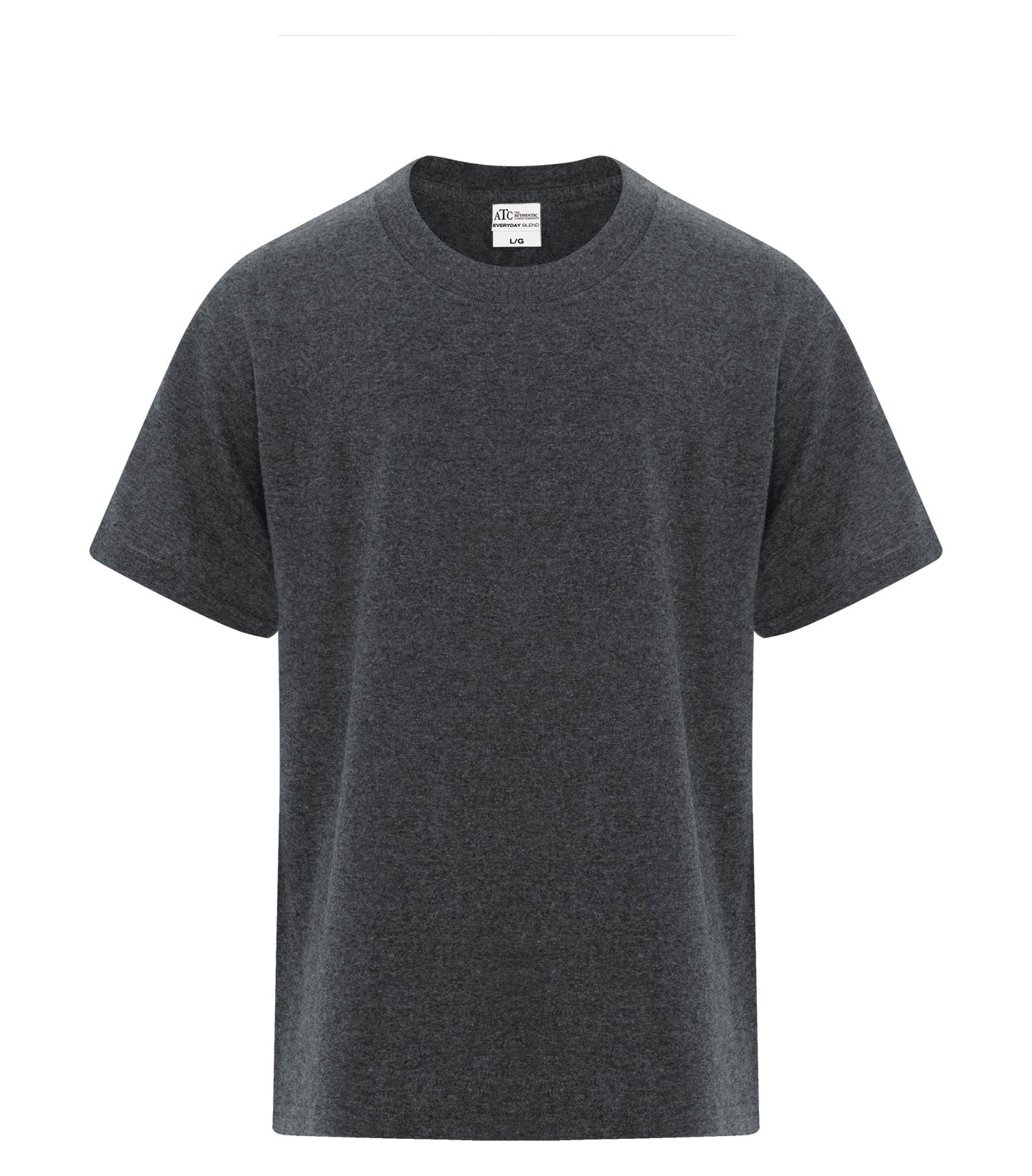 ATC EVERYDAY COTTON BLEND YOUTH TEE (ATC5050Y) - Darkheathergrey