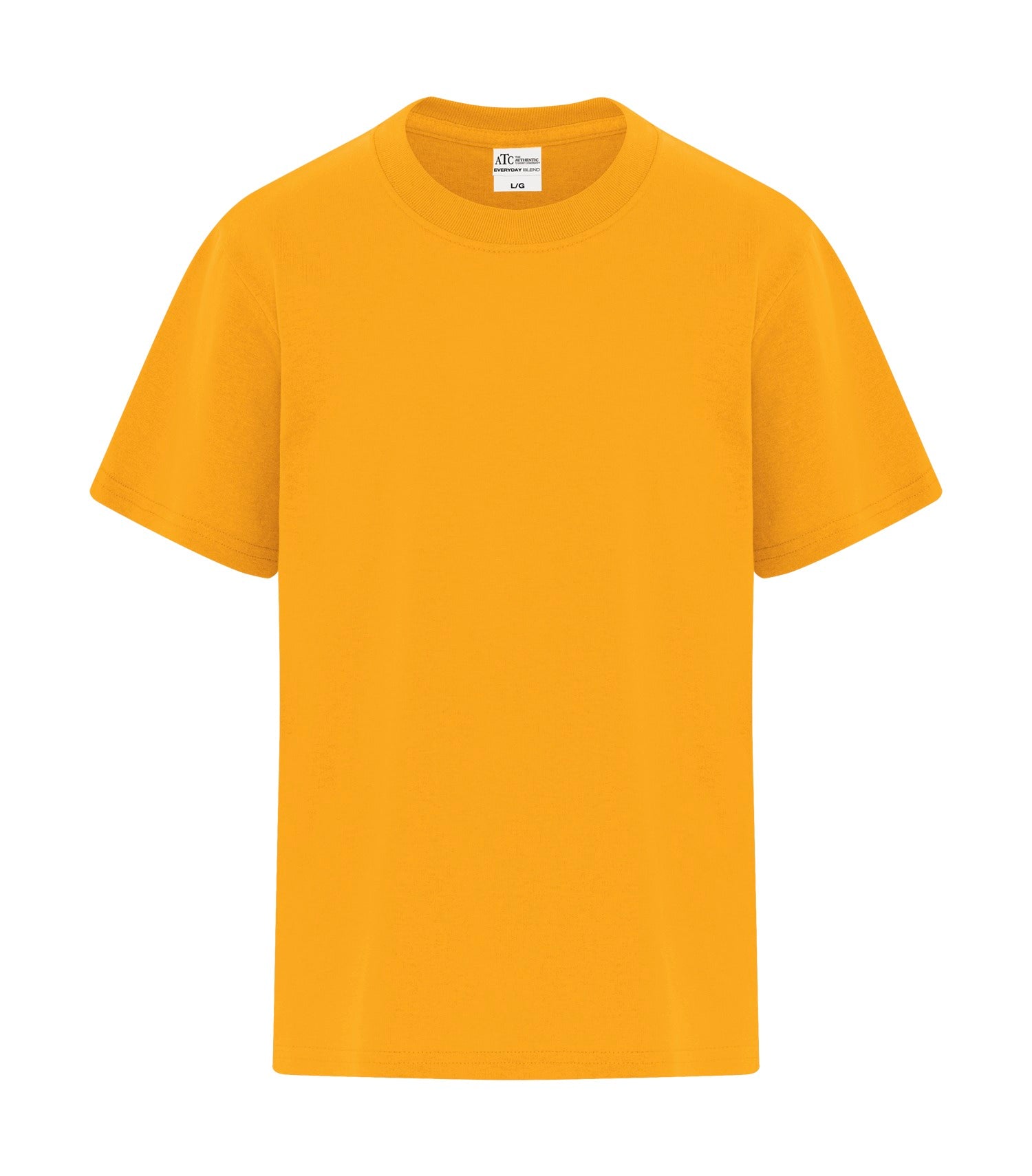 ATC EVERYDAY COTTON BLEND YOUTH TEE (ATC5050Y) - Gold