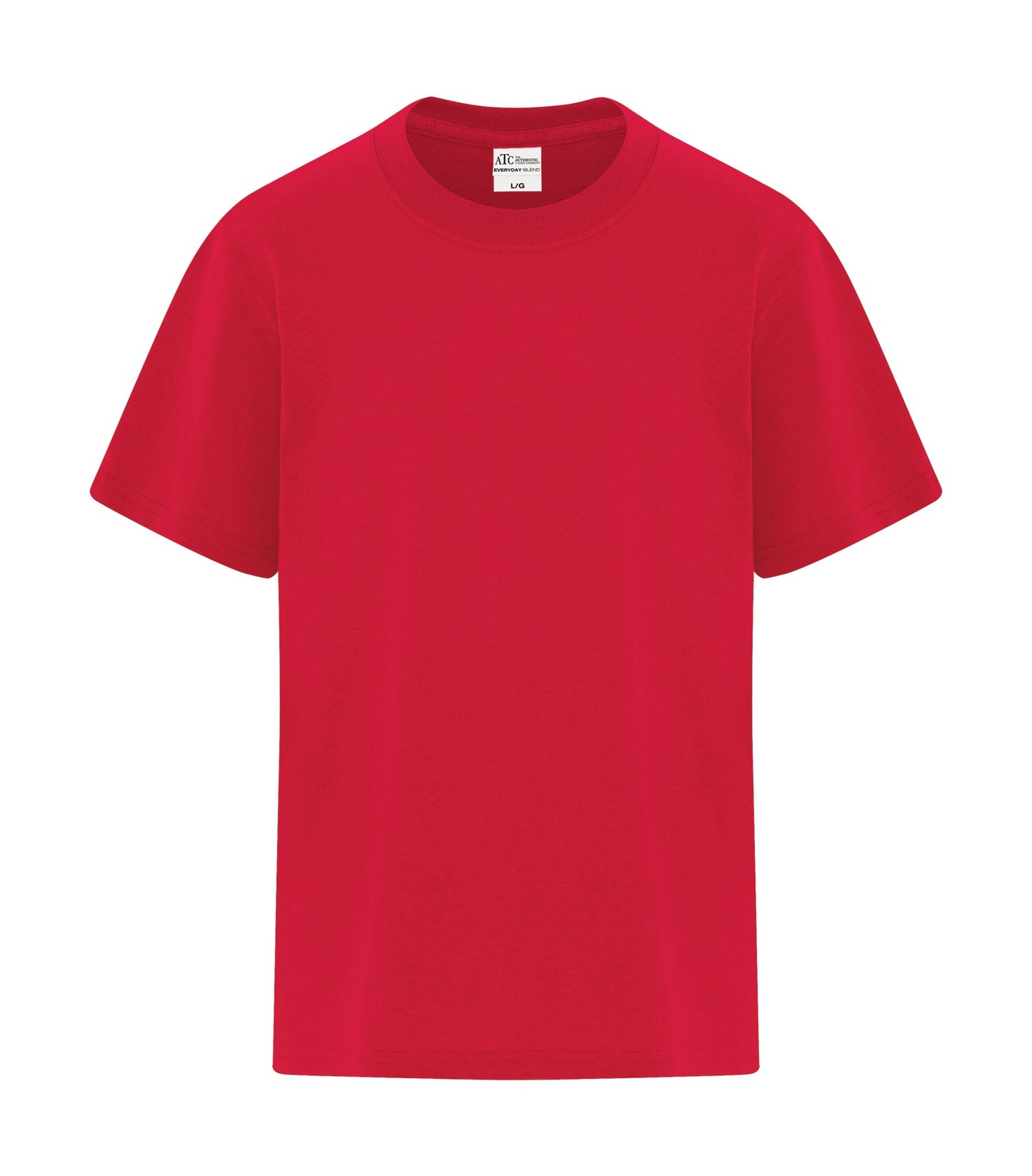 ATC EVERYDAY COTTON BLEND YOUTH TEE (ATC5050Y) - Red