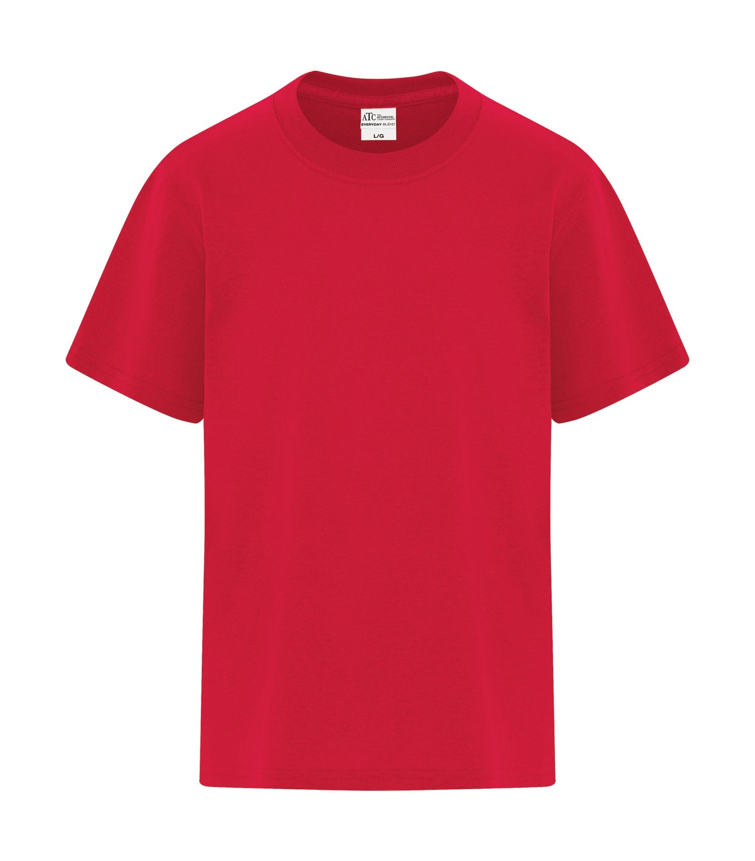 ATC EVERYDAY COTTON BLEND YOUTH TEE (ATC5050Y) - Red