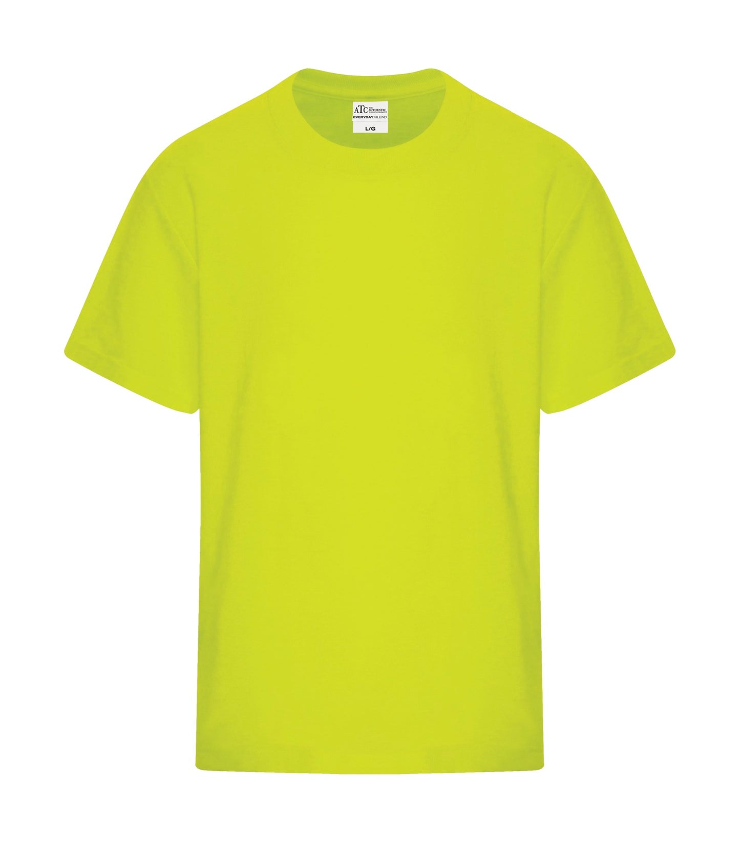 ATC EVERYDAY COTTON BLEND YOUTH TEE (ATC5050Y) - Safetygreen