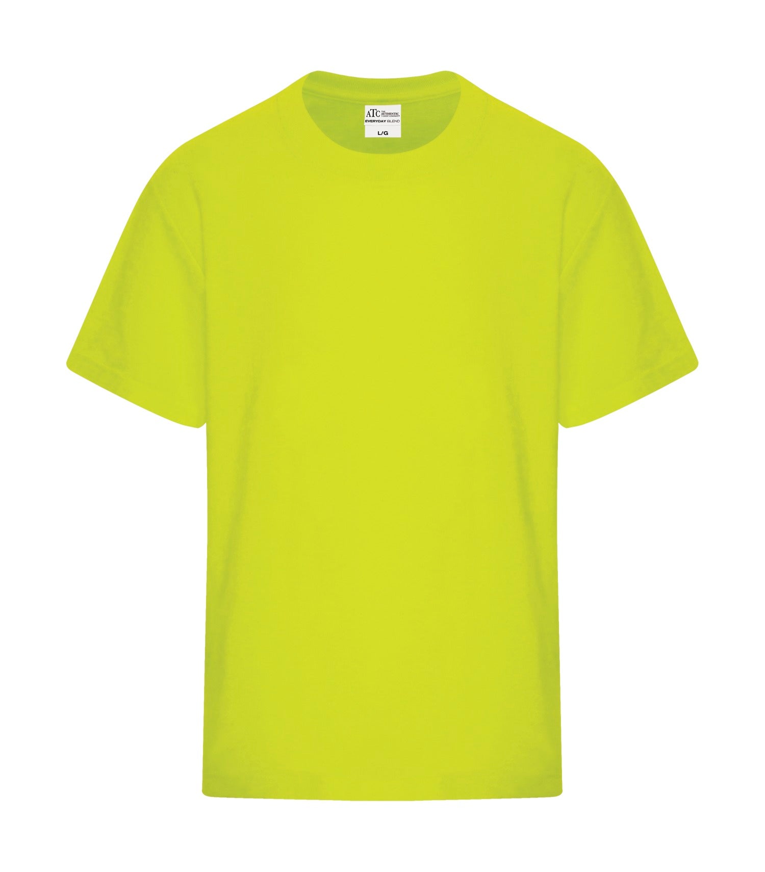 ATC EVERYDAY COTTON BLEND YOUTH TEE (ATC5050Y) - Safetygreen