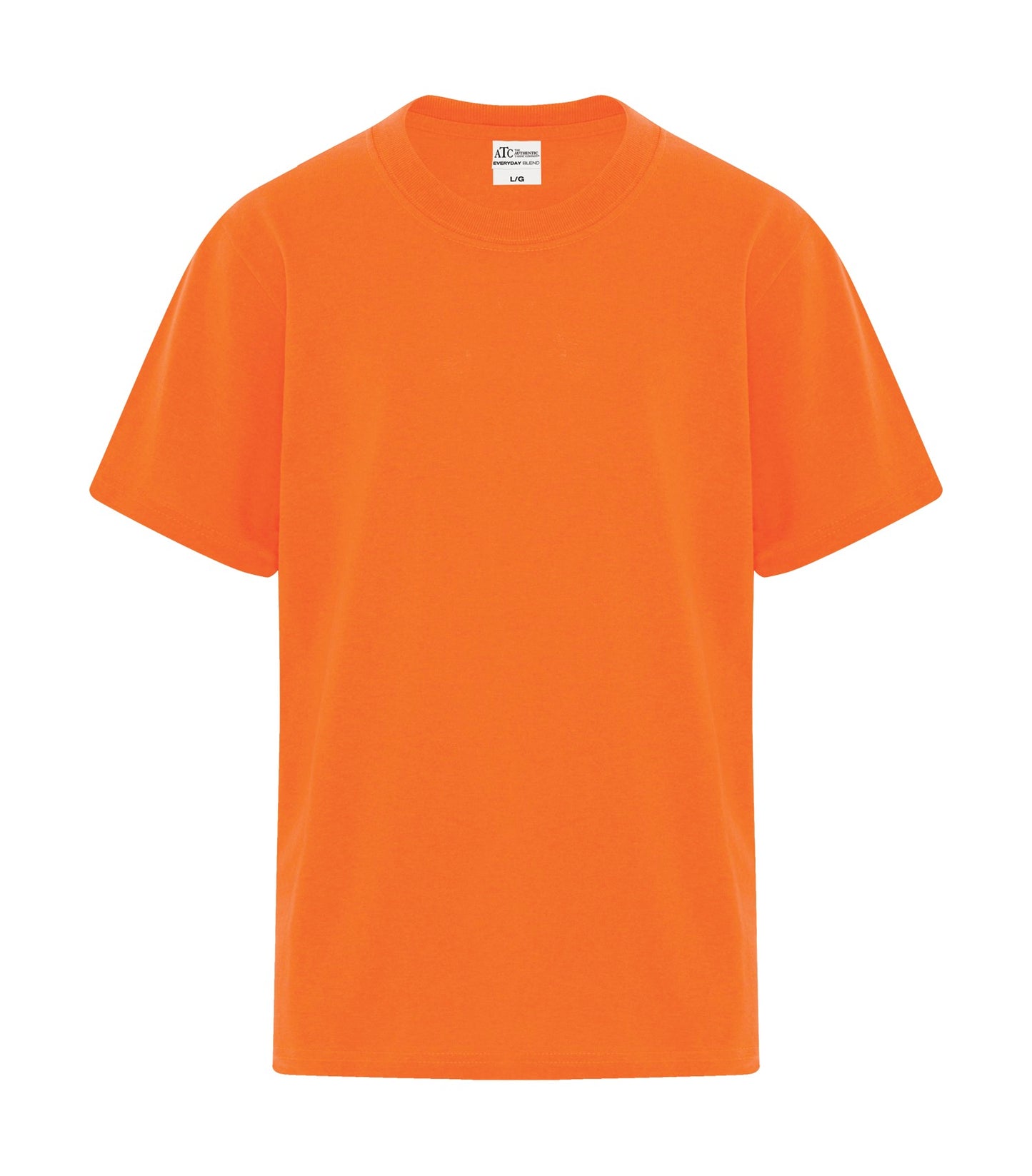 ATC EVERYDAY COTTON BLEND YOUTH TEE (ATC5050Y) - Safetyorange