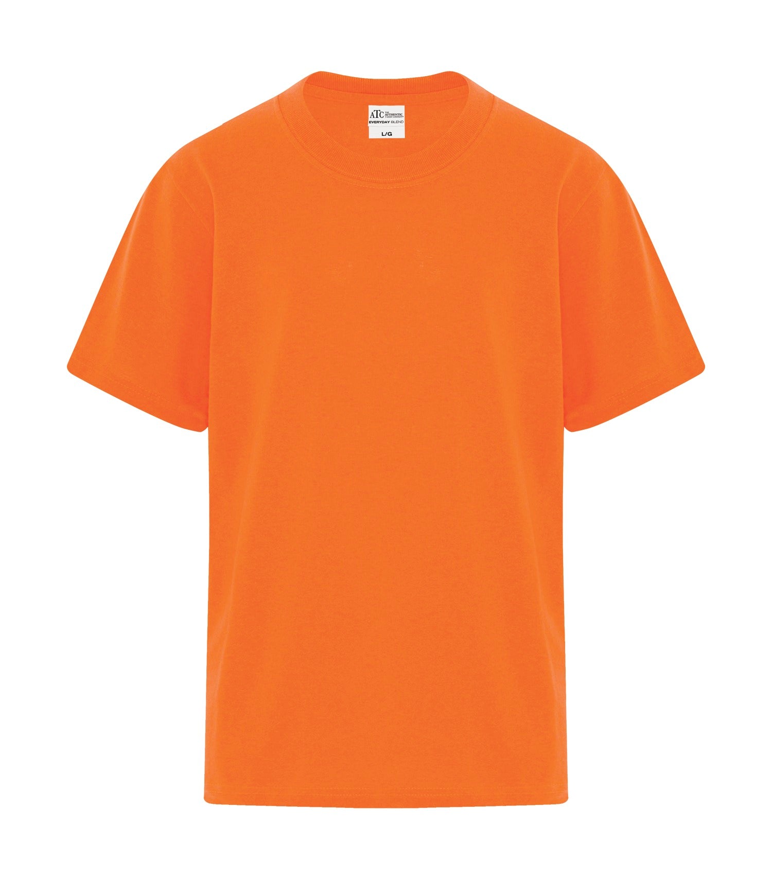 ATC EVERYDAY COTTON BLEND YOUTH TEE (ATC5050Y) - Safetyorange