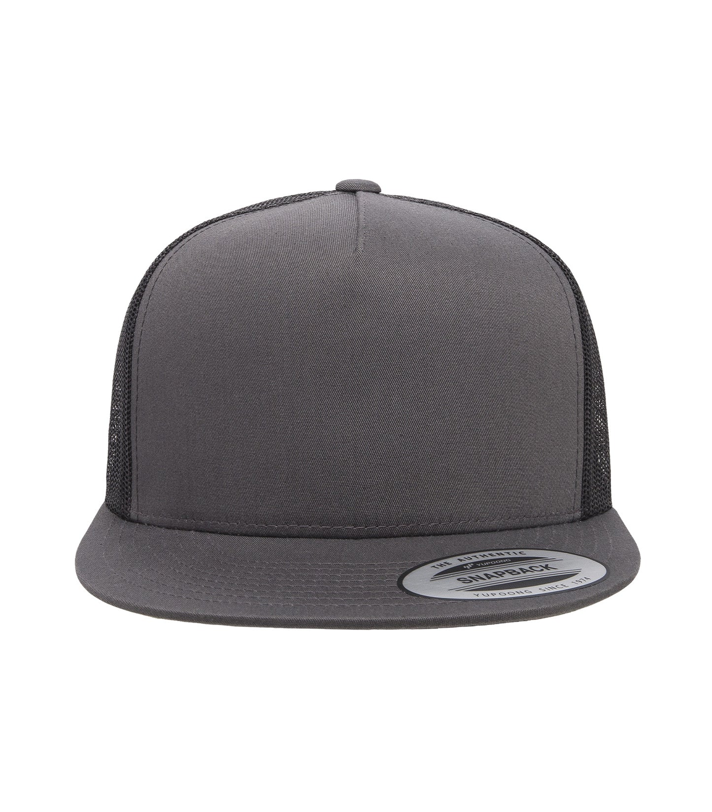 ATC FIVE-PANEL CLASSIC TRUCKER CAP (ATC6006) - Charcoal Black