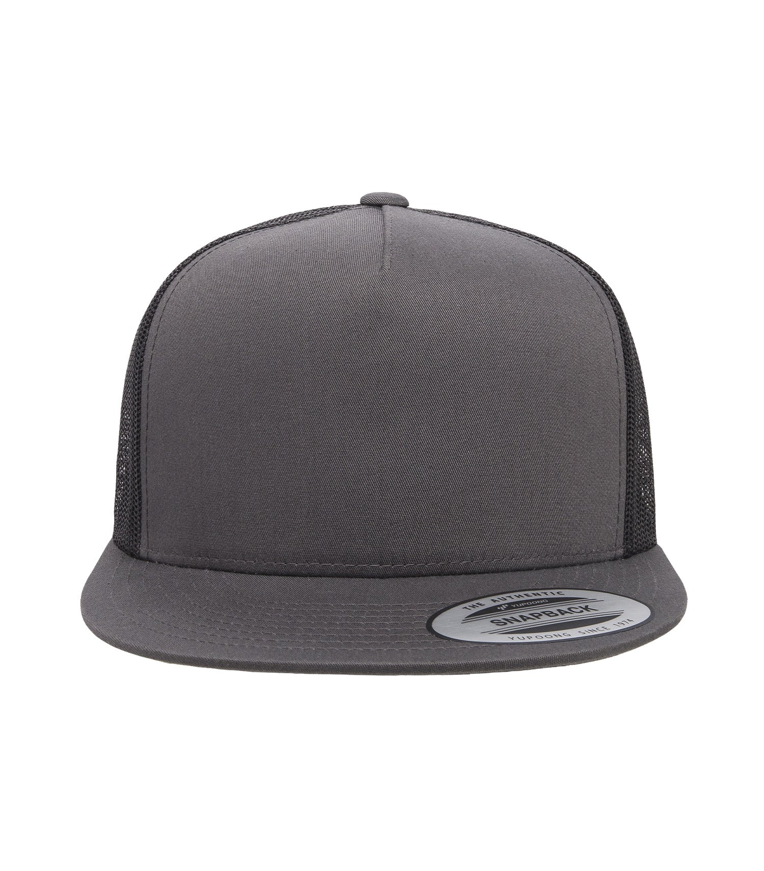 ATC FIVE-PANEL CLASSIC TRUCKER CAP (ATC6006) - Charcoal Black