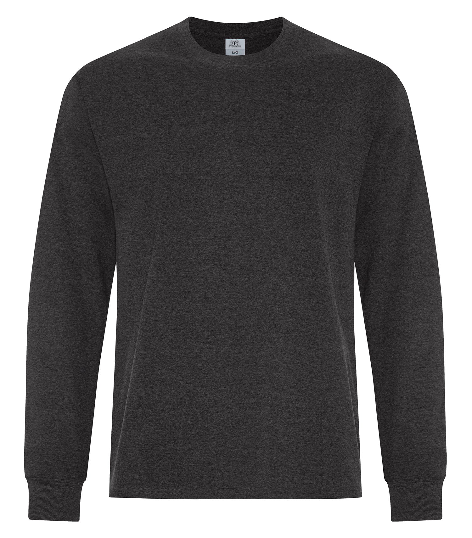 ATC EARTH WASH LONG SLEEVE TEE (ATC6015) - Black