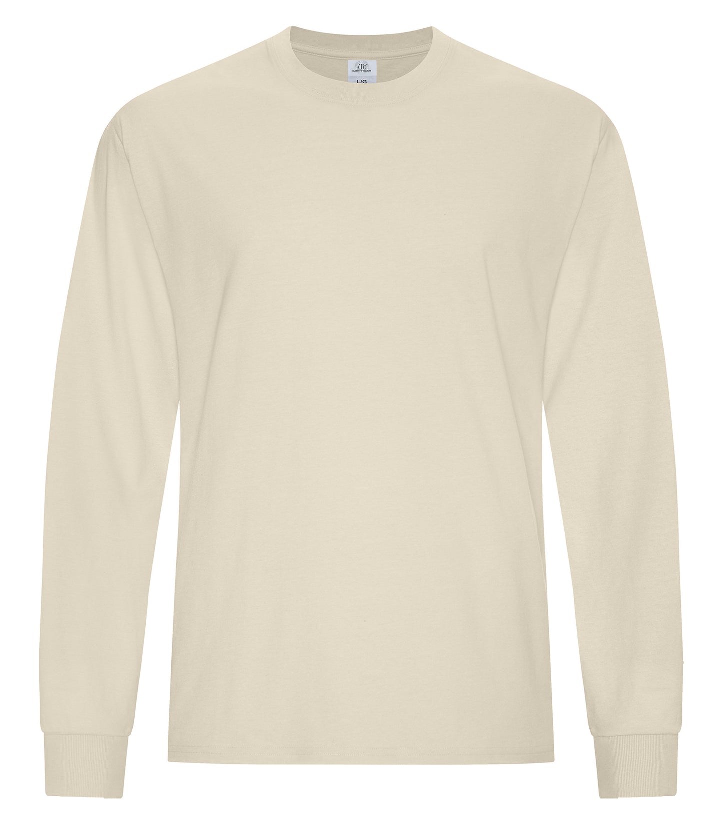 ATC EARTH WASH LONG SLEEVE TEE (ATC6015) - Bone