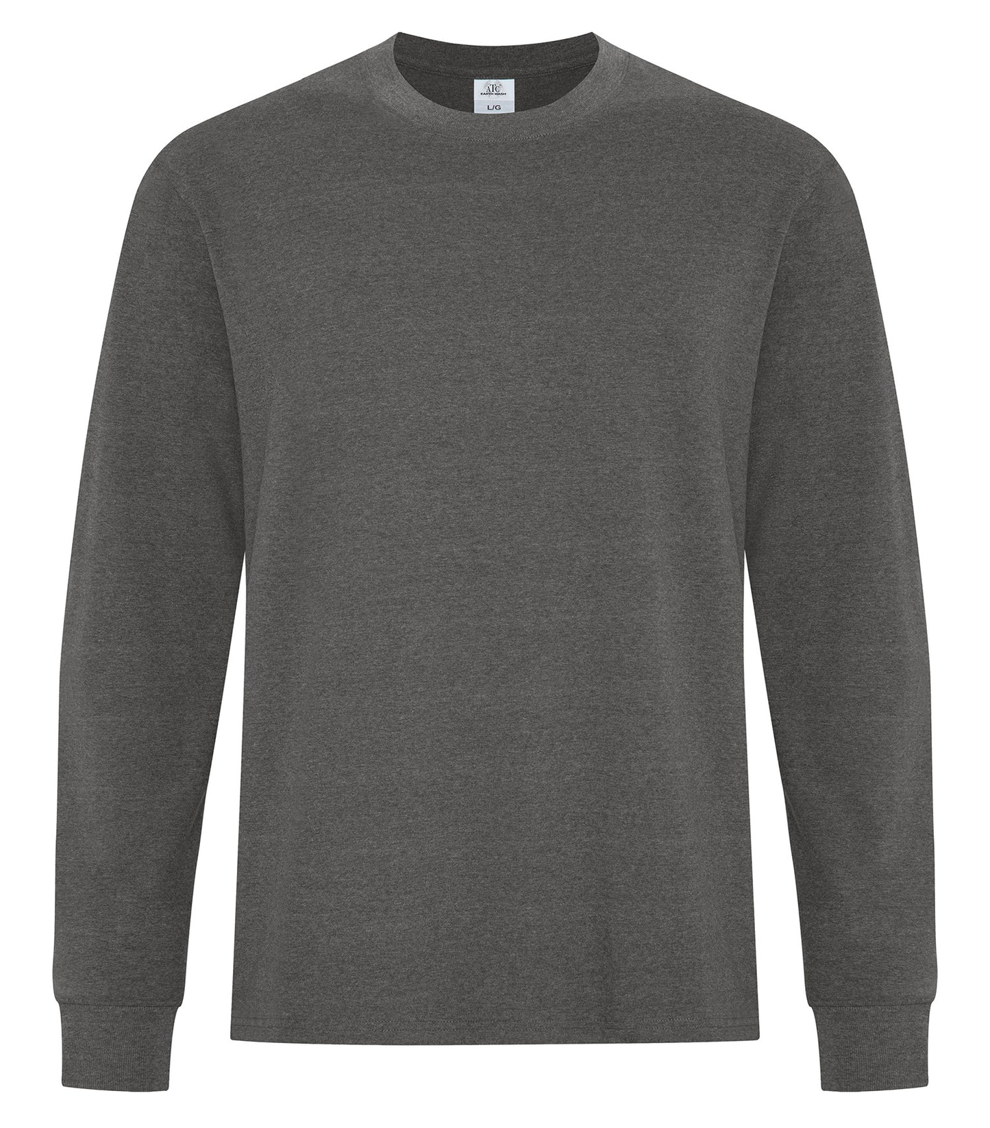 ATC EARTH WASH LONG SLEEVE TEE (ATC6015) - Pewter