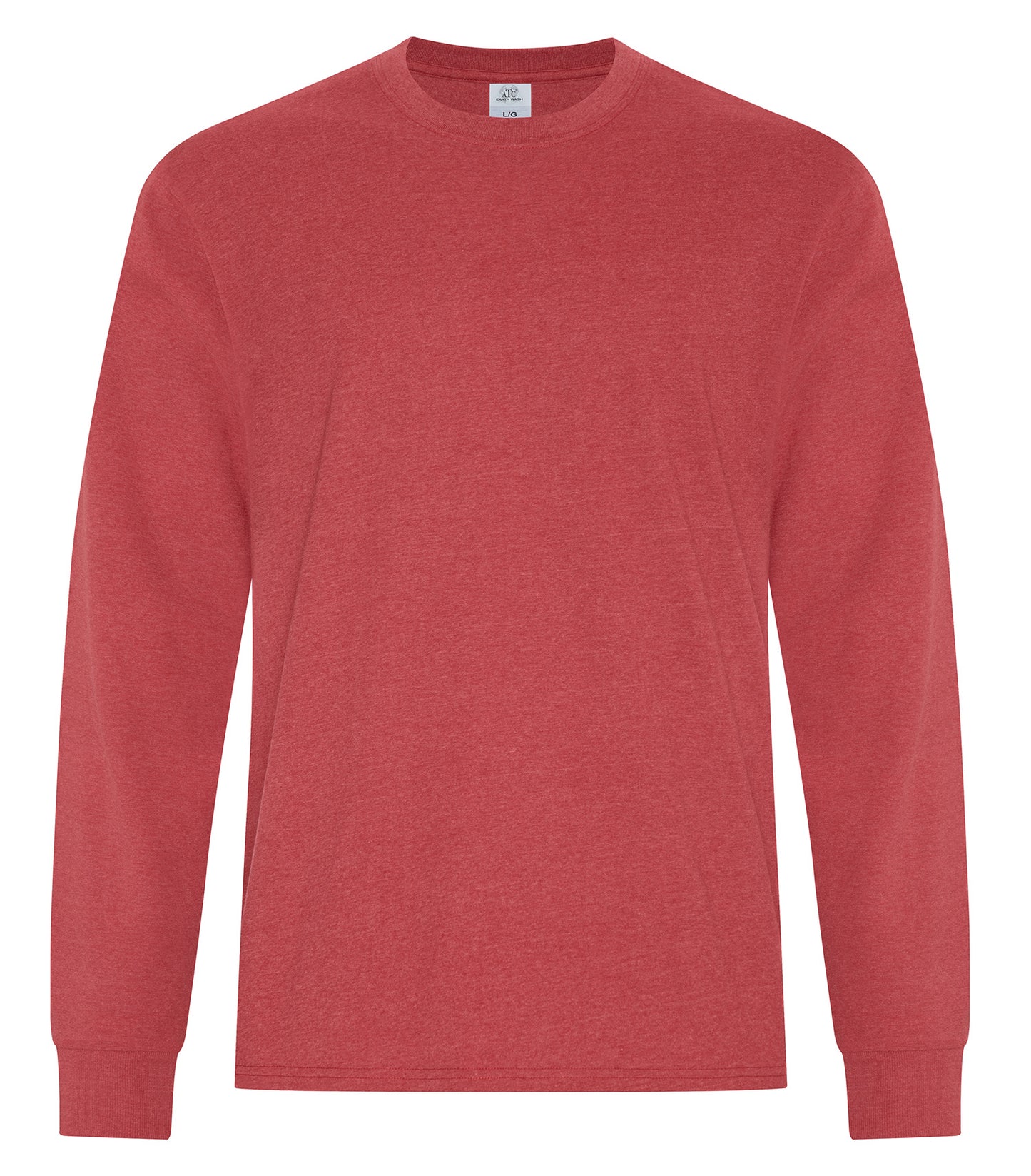 ATC EARTH WASH LONG SLEEVE TEE (ATC6015) - Red