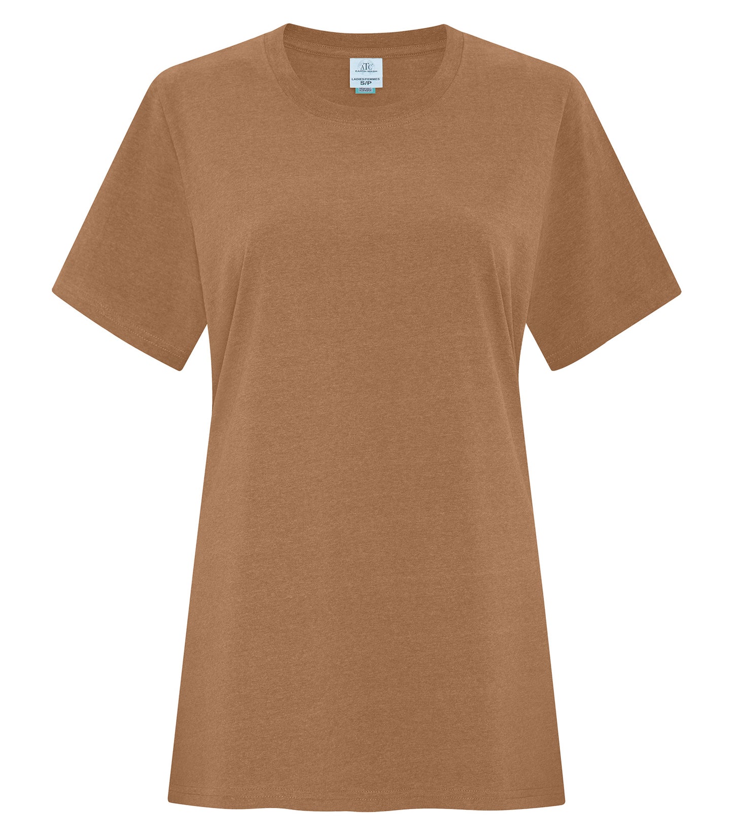 ATC EARTH WASH LADIES' TEE (ATC6040L) - Caramel