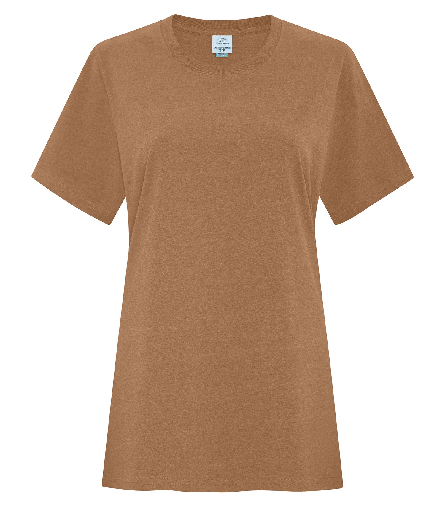 ATC EARTH WASH LADIES' TEE (ATC6040L) - Caramel