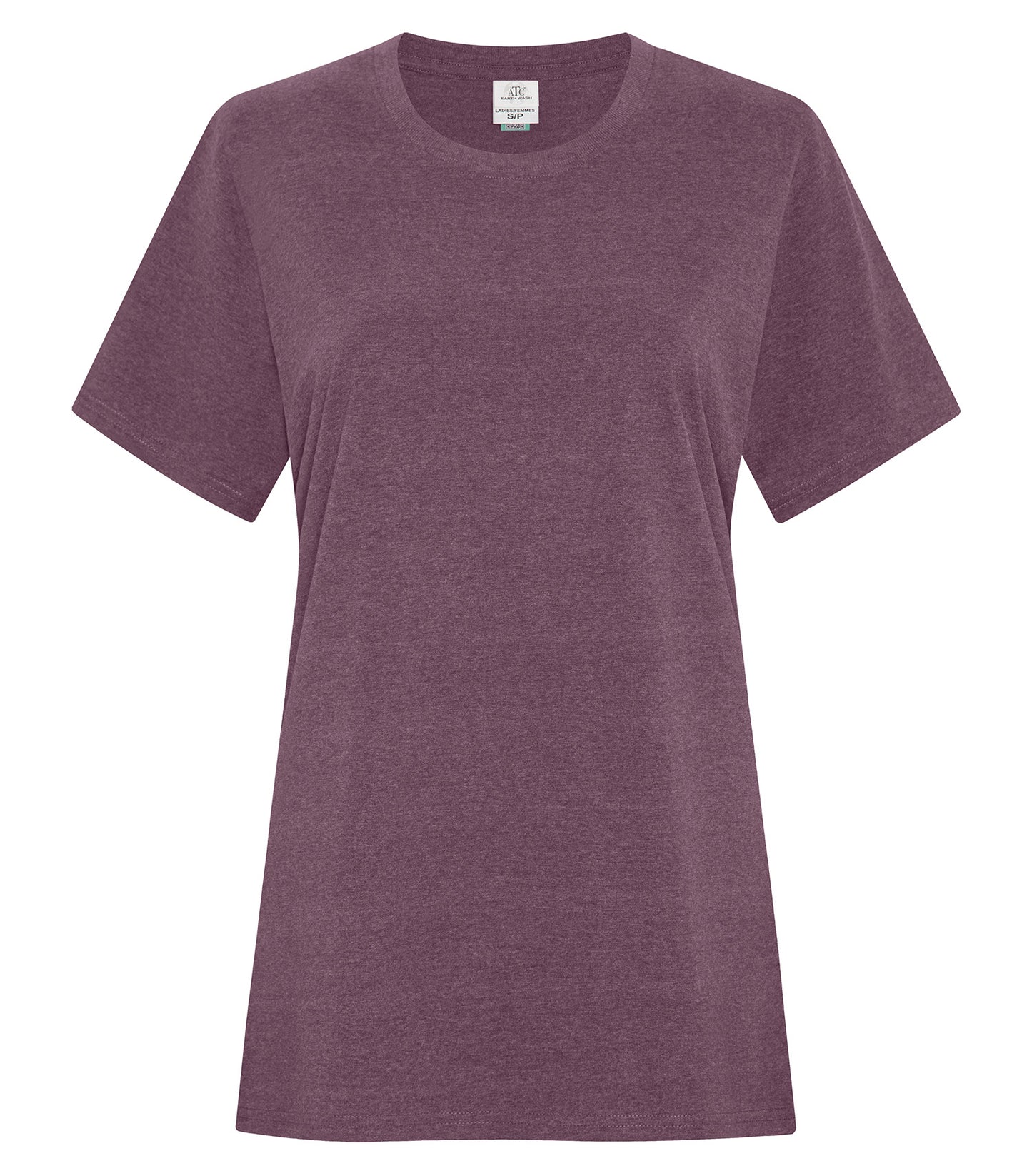 ATC EARTH WASH LADIES' TEE (ATC6040L) - Eggplant