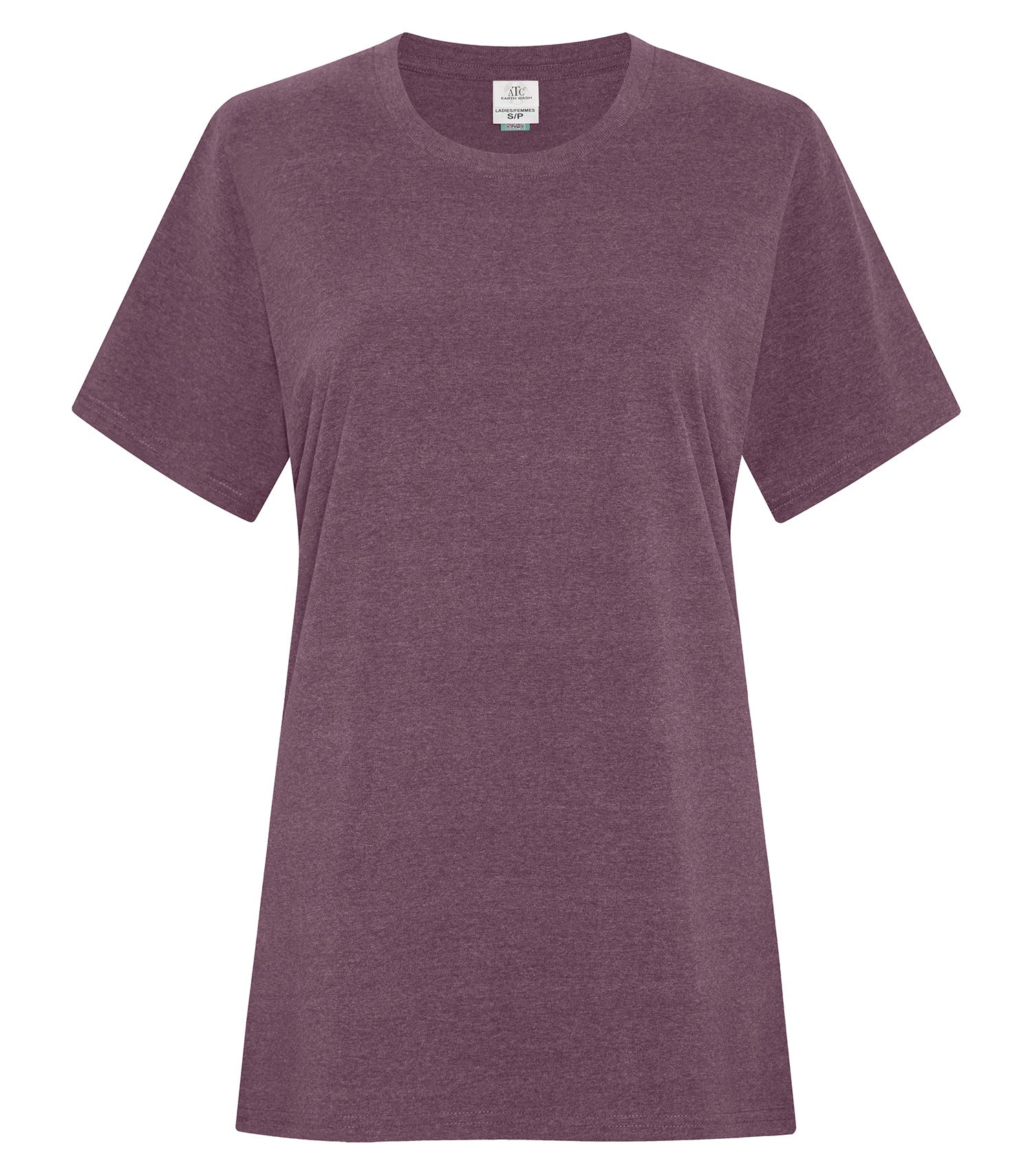 ATC EARTH WASH LADIES' TEE (ATC6040L) - Eggplant
