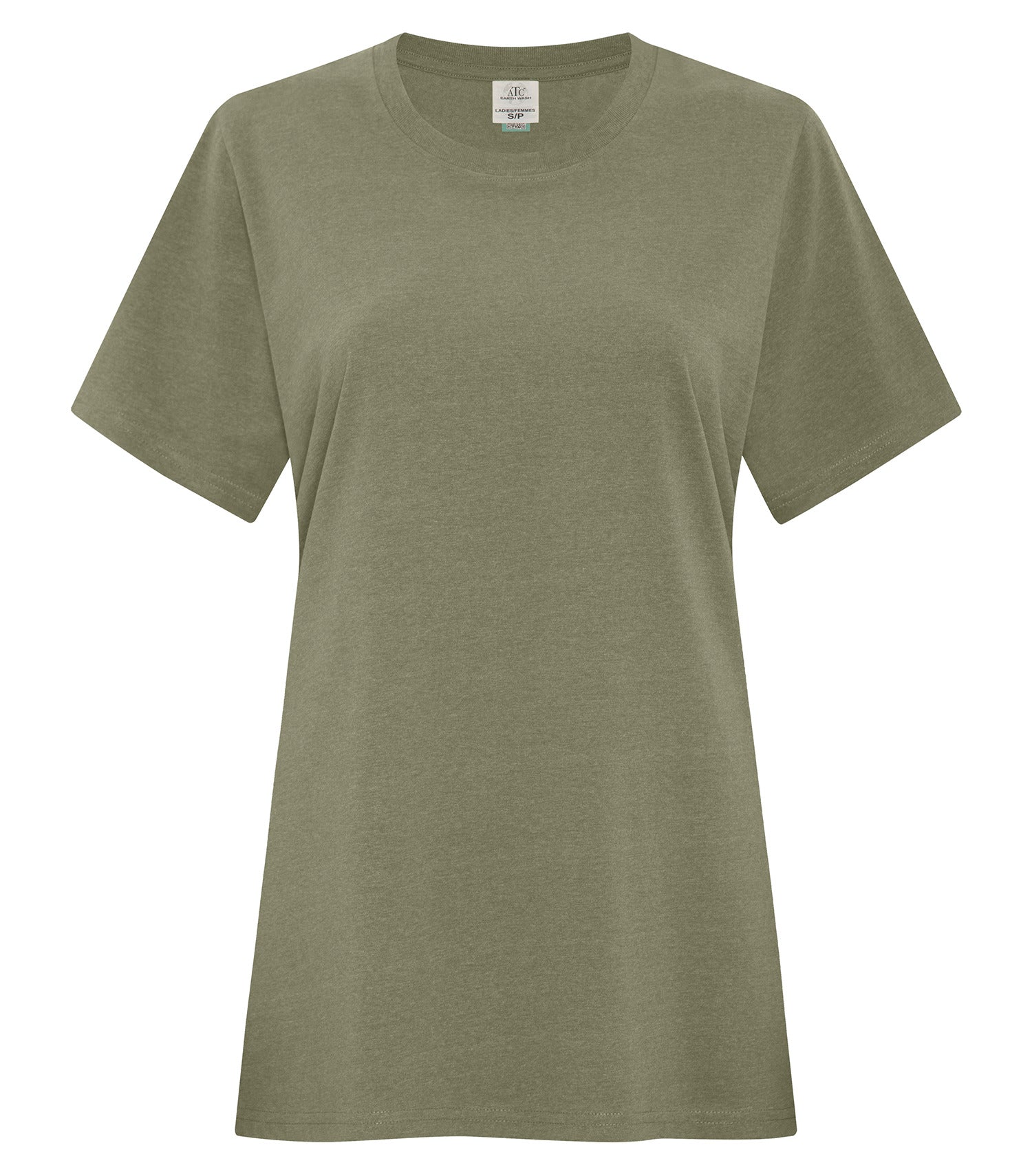 ATC EARTH WASH LADIES' TEE (ATC6040L) - Military