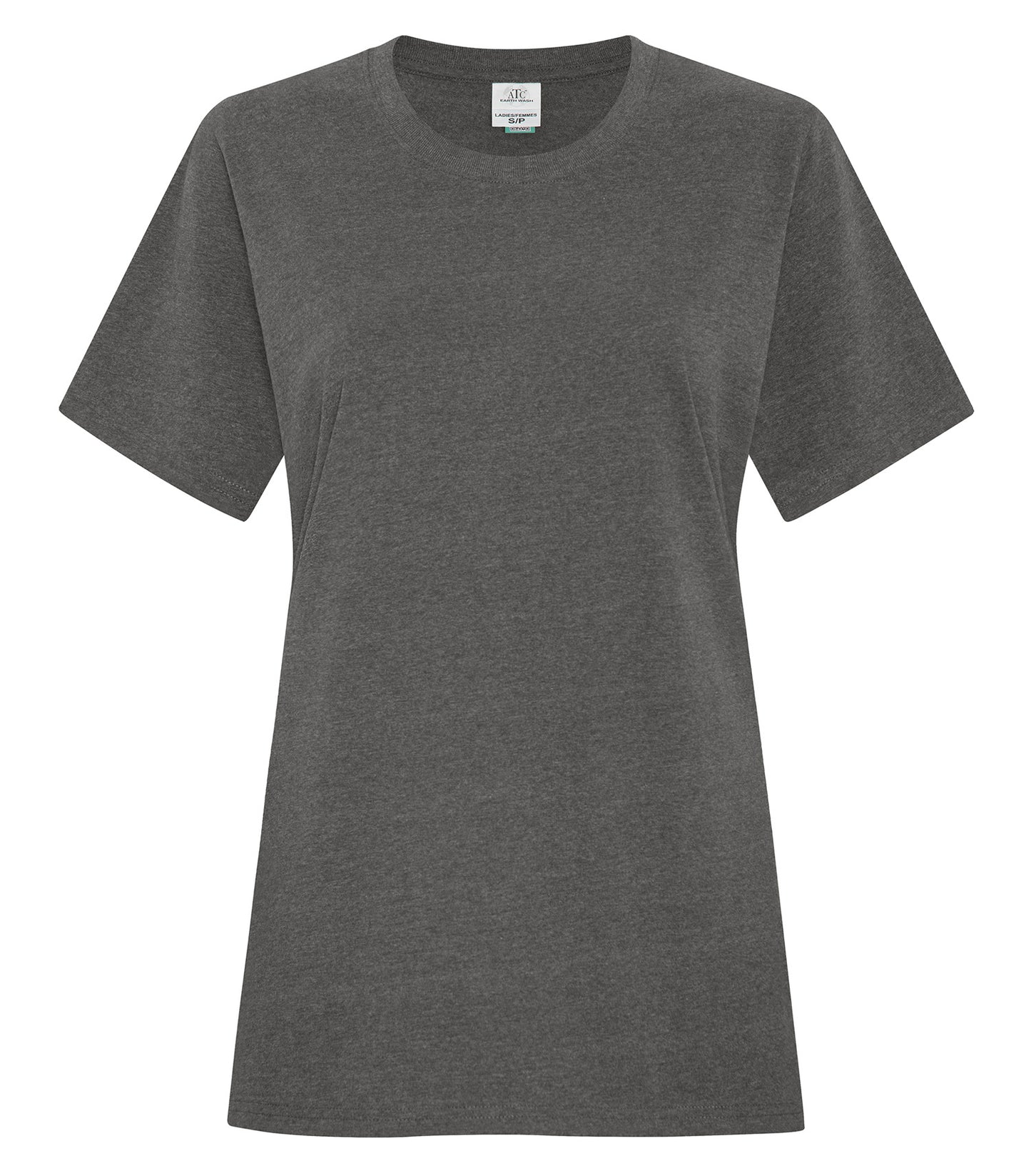 ATC EARTH WASH LADIES' TEE (ATC6040L) - Pewter
