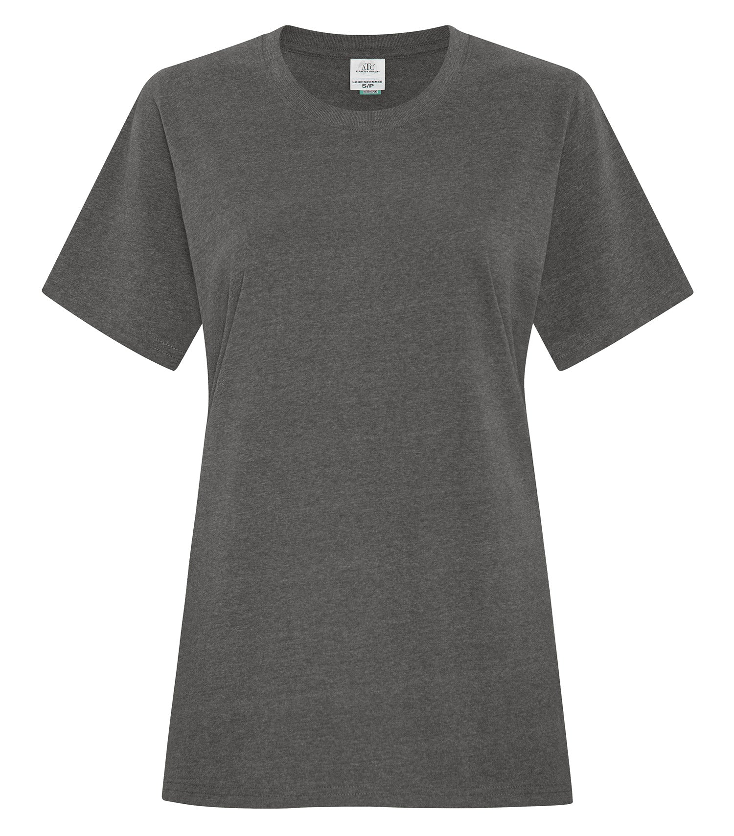 ATC EARTH WASH LADIES' TEE (ATC6040L) - Pewter