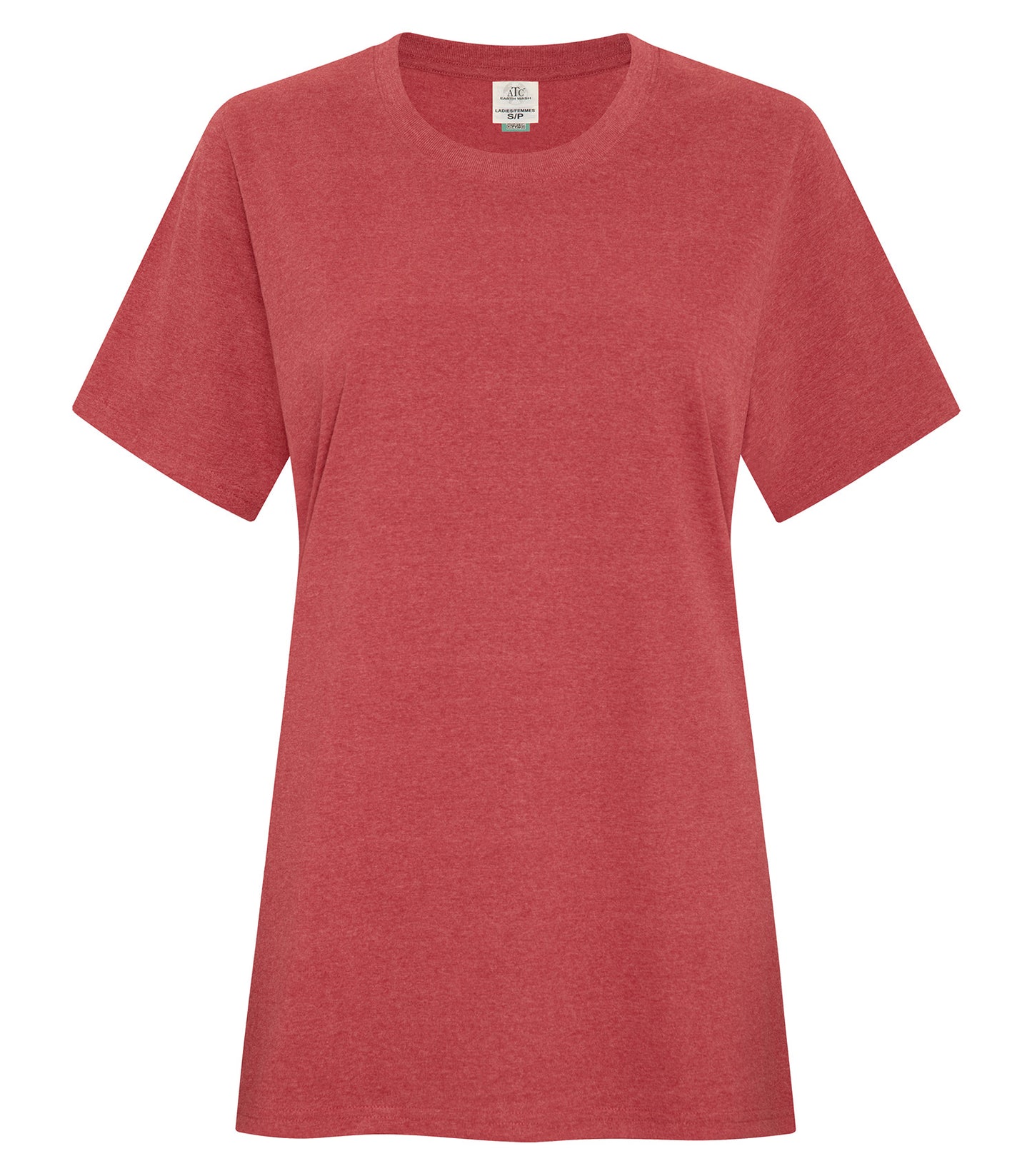 ATC EARTH WASH LADIES' TEE (ATC6040L) - Red