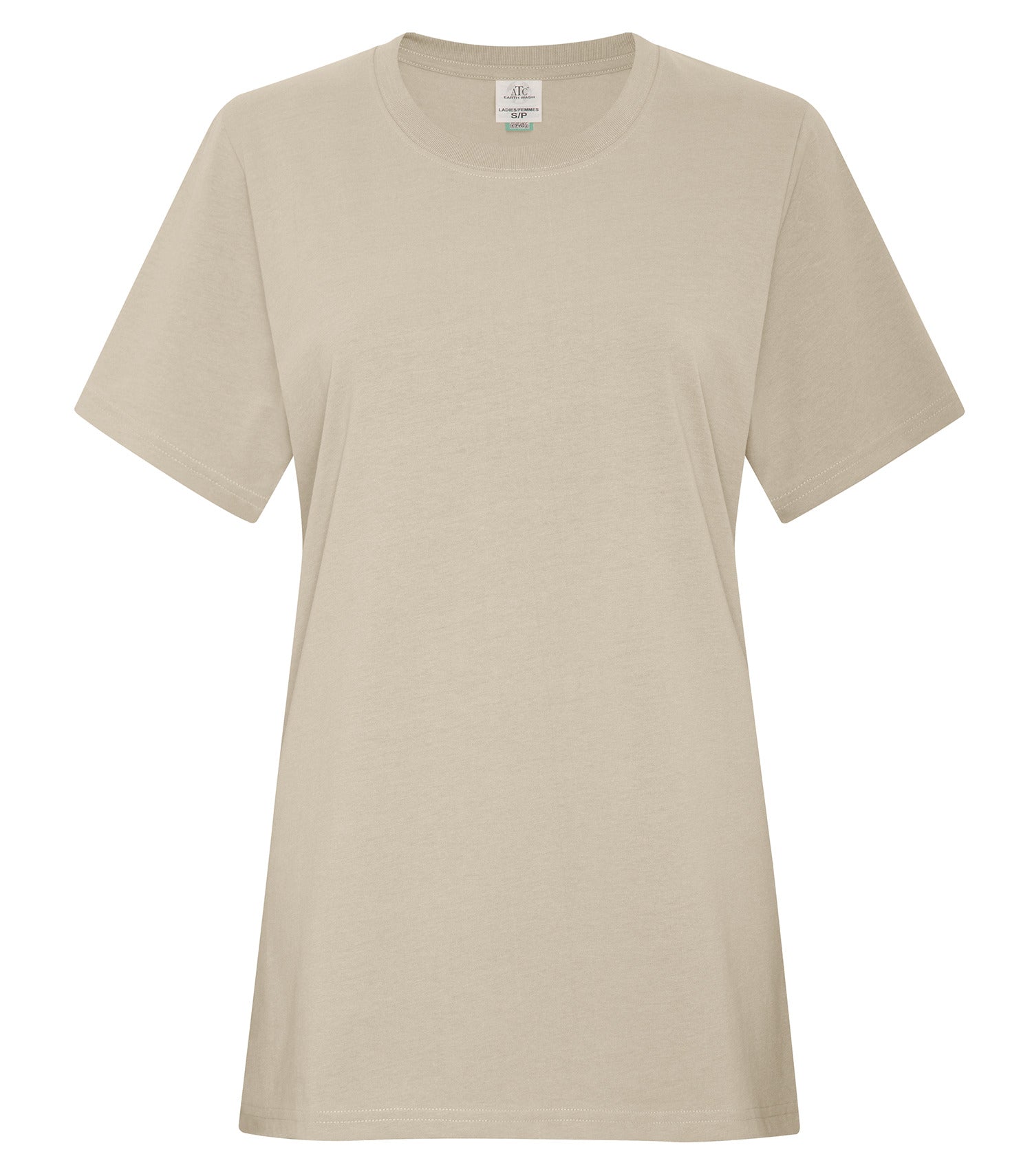 ATC EARTH WASH LADIES' TEE (ATC6040L) - Sand