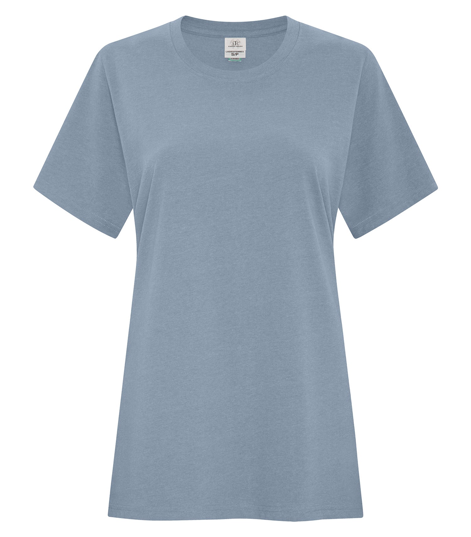 ATC EARTH WASH LADIES' TEE (ATC6040L) - Stone Blue