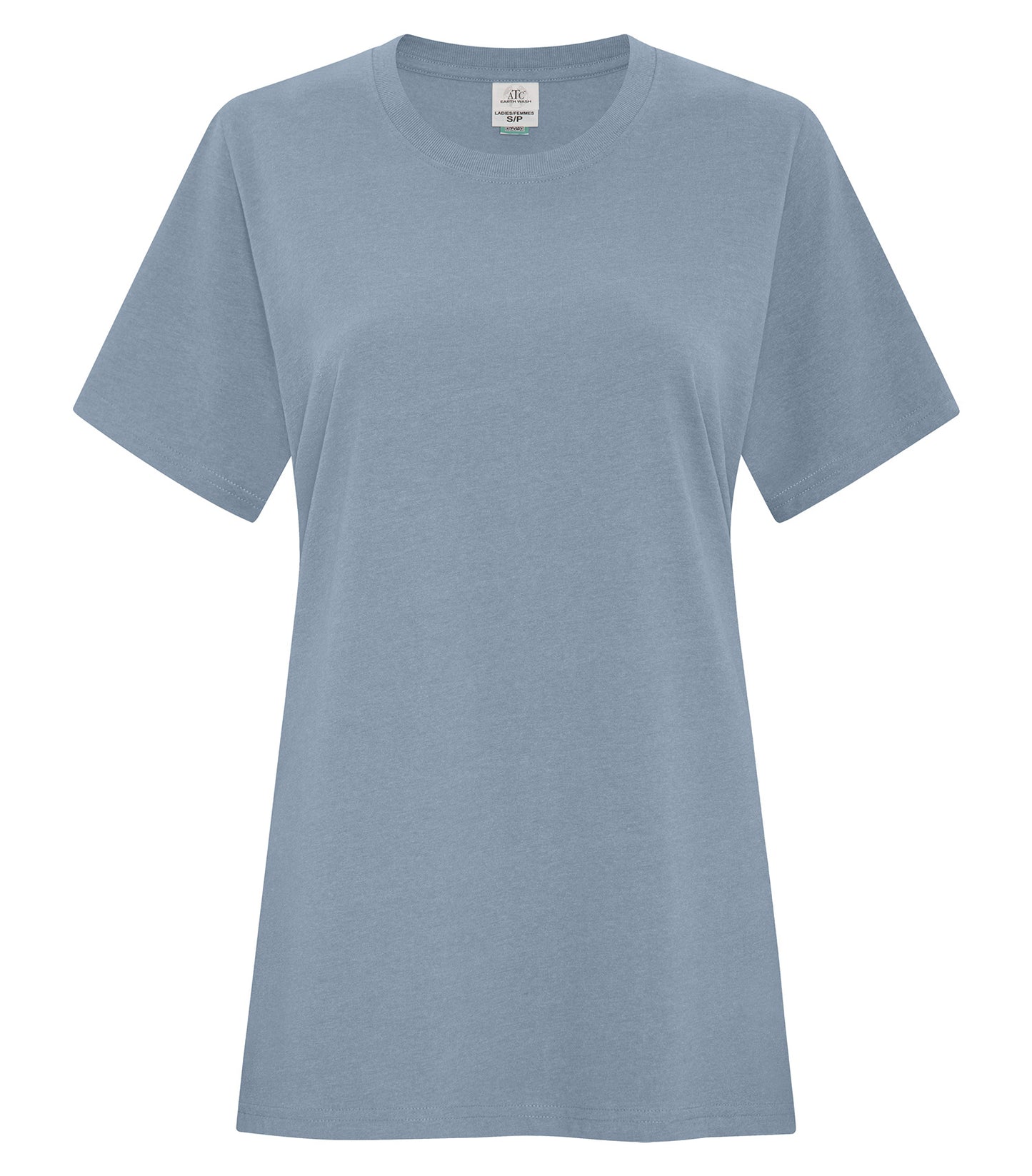 ATC EARTH WASH LADIES' TEE (ATC6040L) - Stone Blue