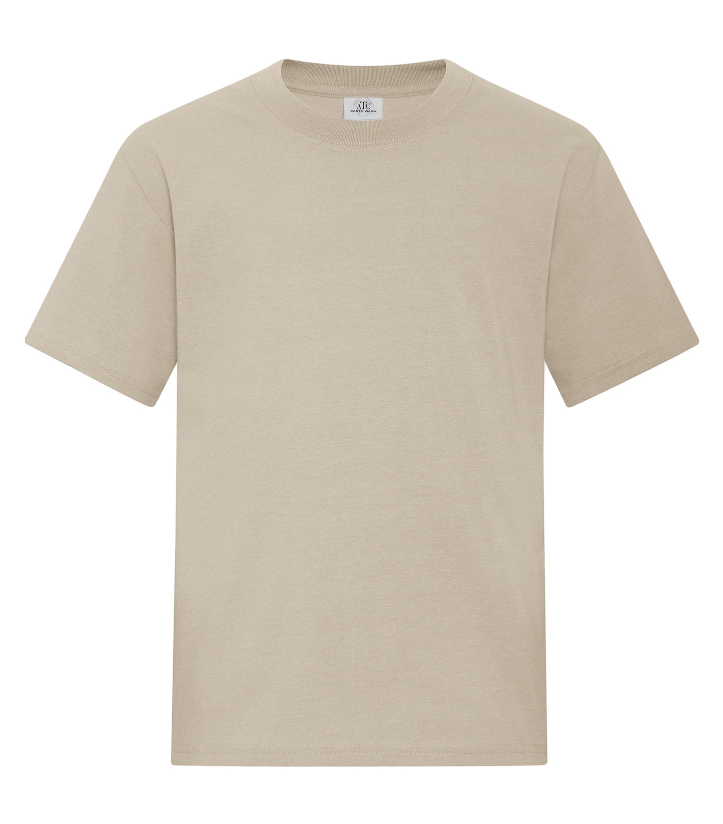 ATC EARTH WASH YOUTH TEE (ATC6040Y) - Sand