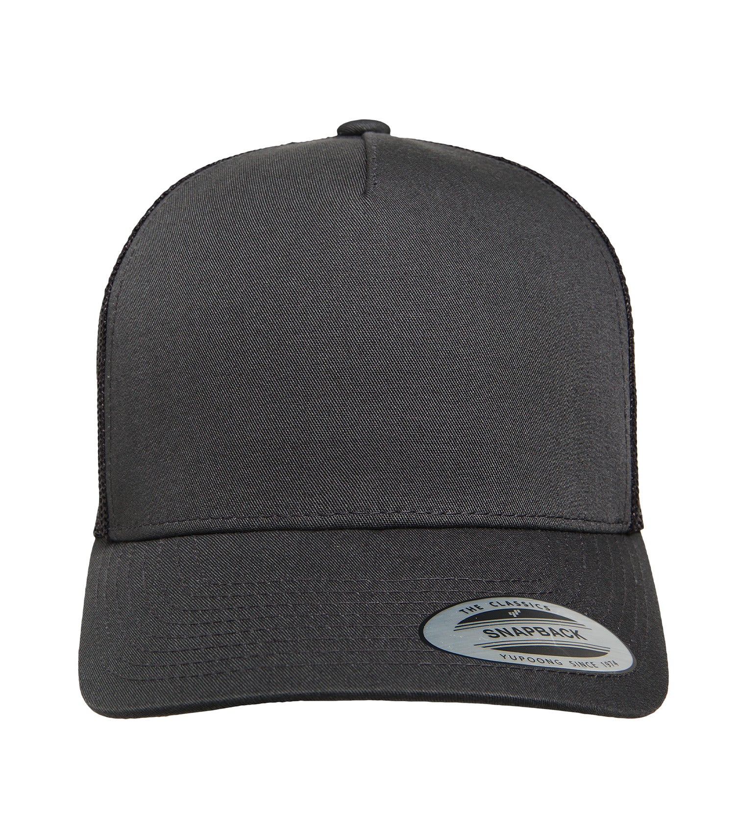 ATC FIVE-PANEL RETRO TRUCKER CAP (ATC6506) - Charcoal Charcoal